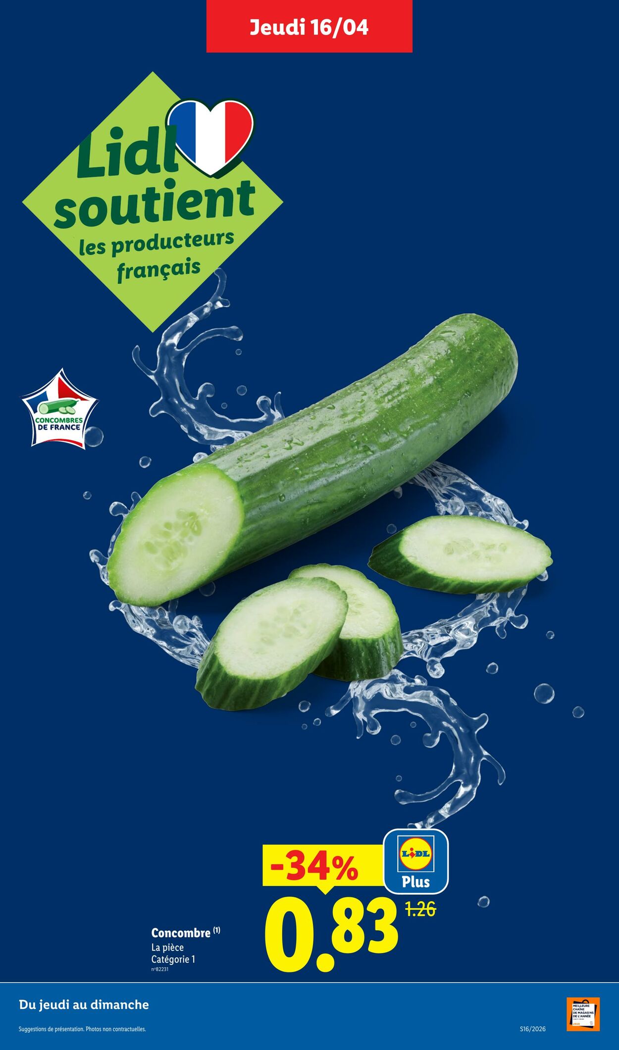 Catalogue Lidl 12.04.2026 - 22.04.2026