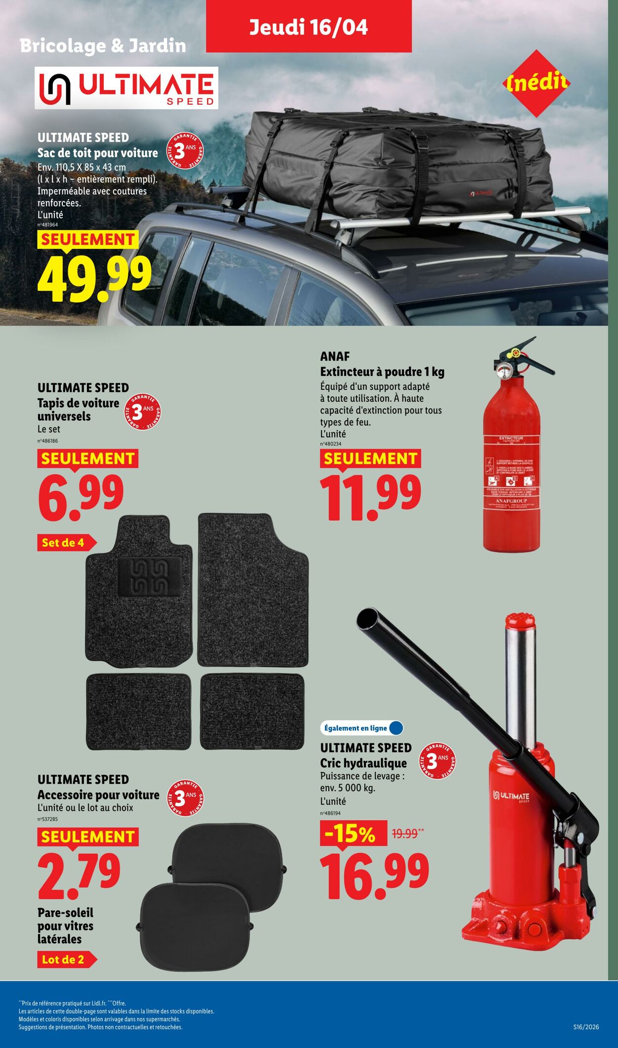 Catalogue Lidl 12.04.2026 - 22.04.2026