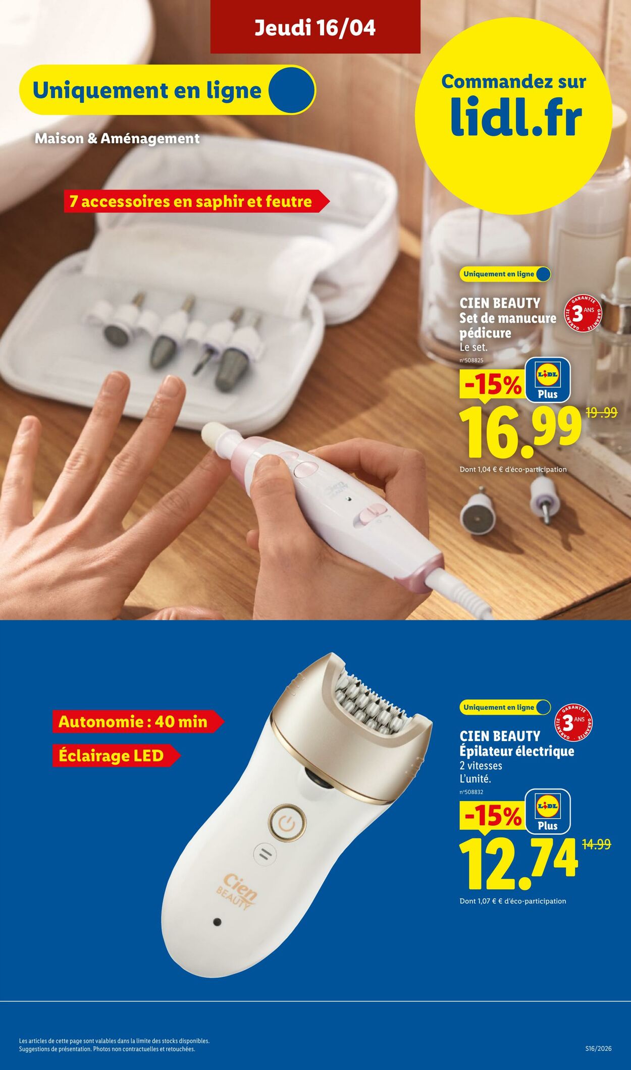Catalogue Lidl 12.04.2026 - 22.04.2026