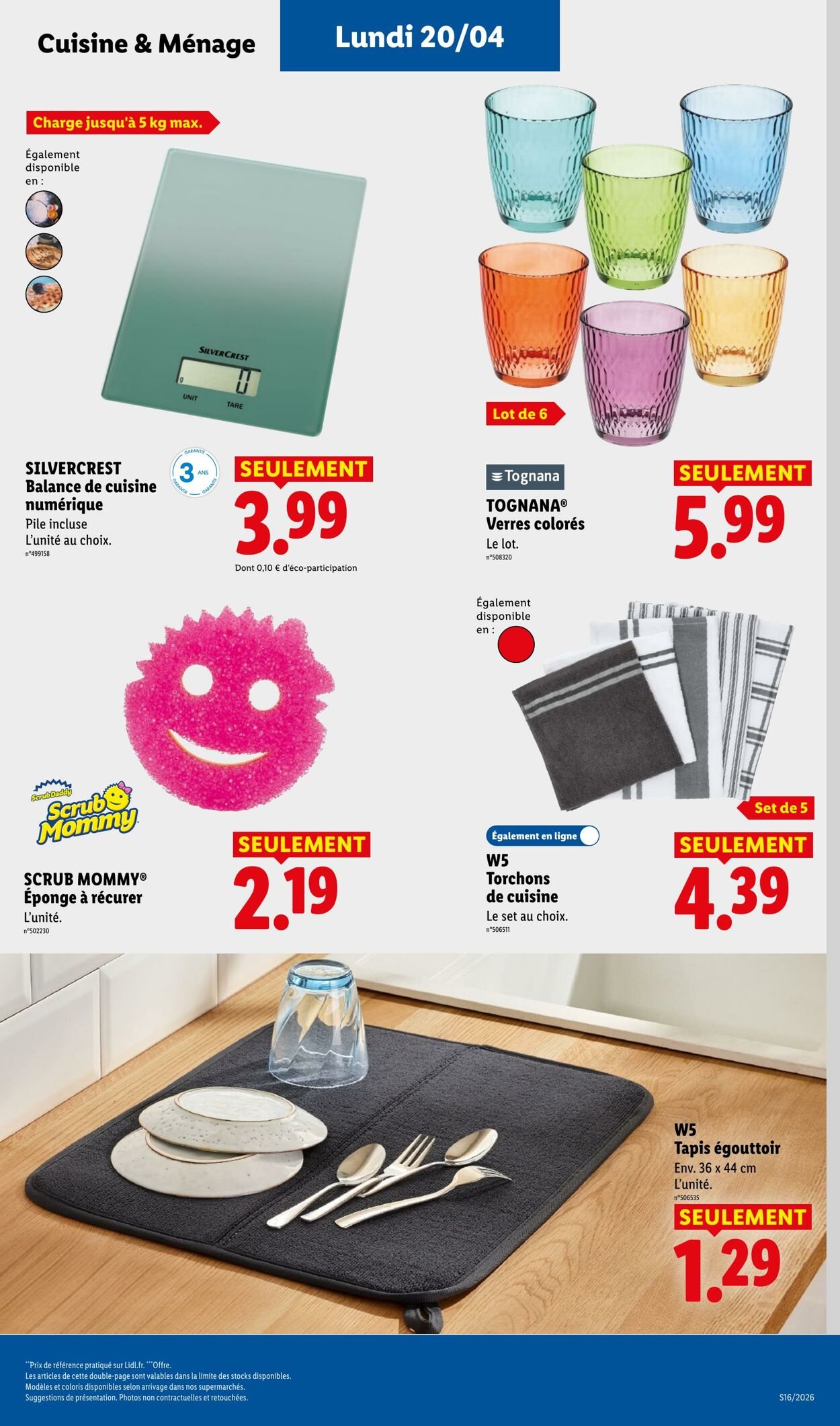 Catalogue Lidl 12.04.2026 - 22.04.2026