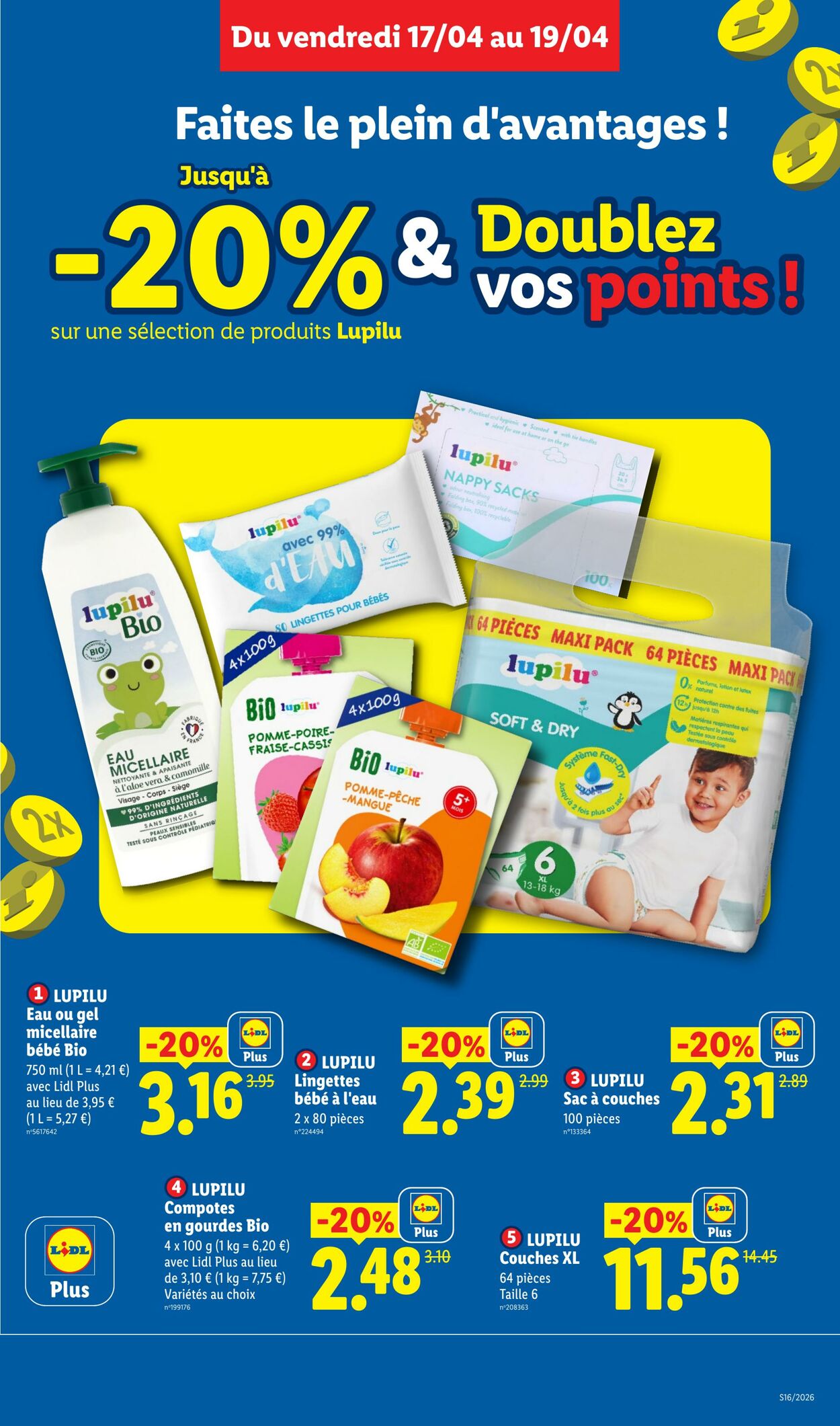 Catalogue Lidl 12.04.2026 - 22.04.2026