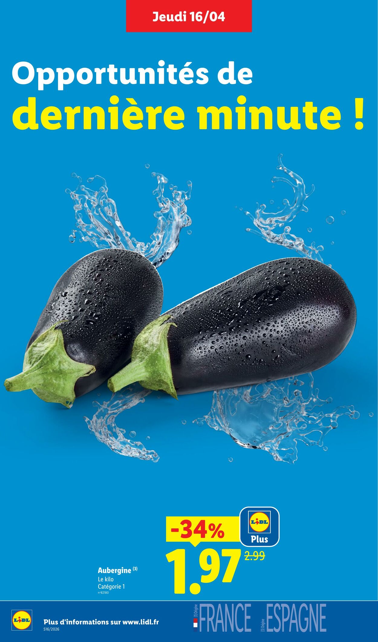 Catalogue Lidl 12.04.2026 - 22.04.2026