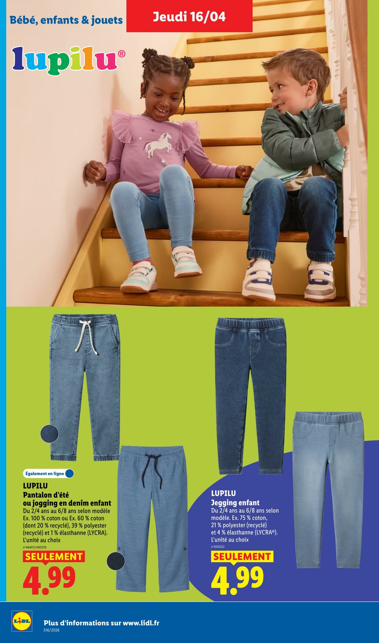 Catalogue Lidl 12.04.2026 - 22.04.2026