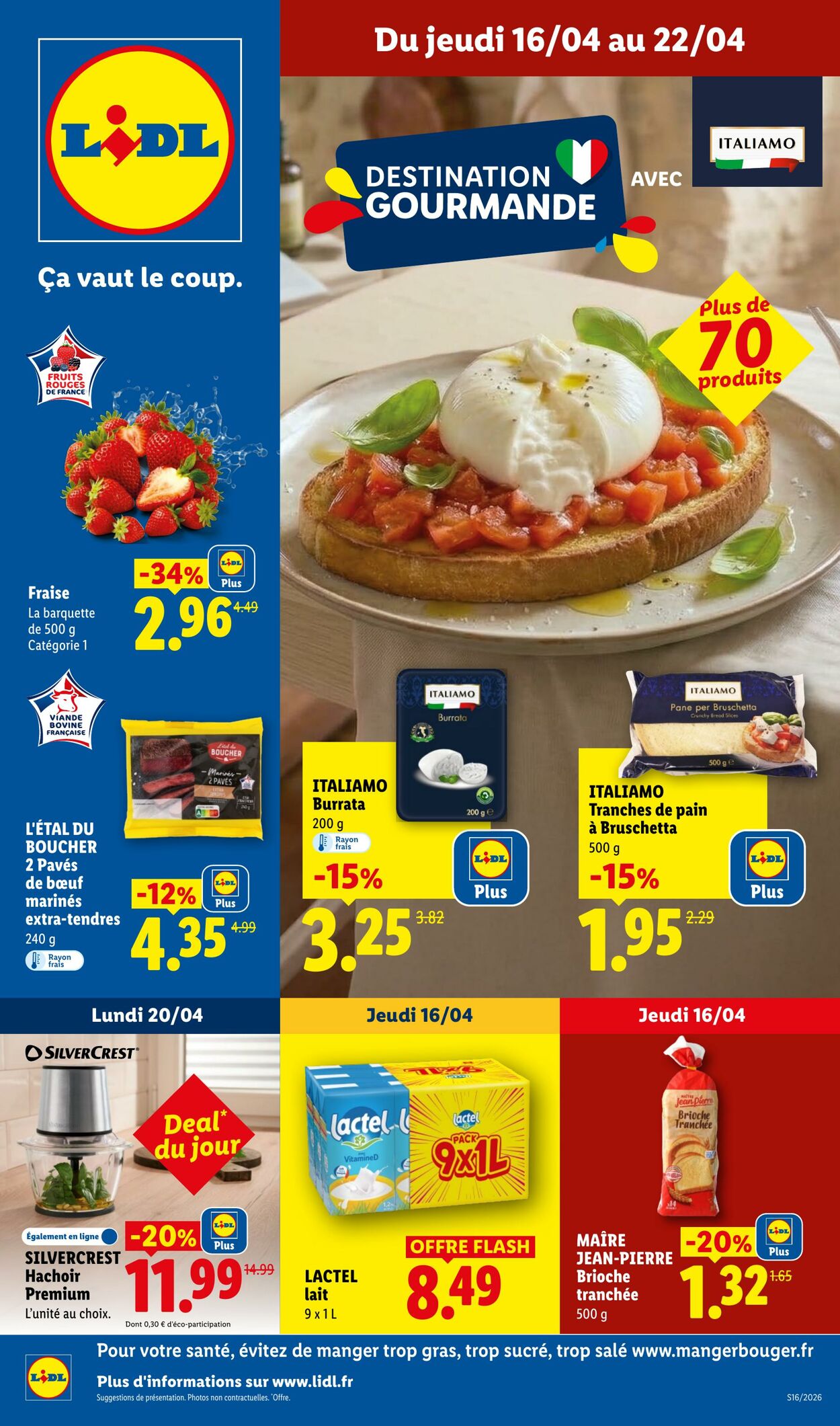 Catalogue Lidl 12.04.2026 - 22.04.2026