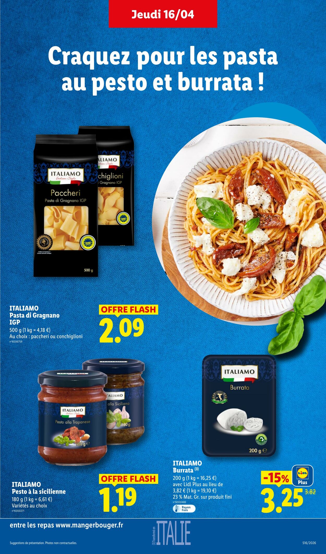 Catalogue Lidl 12.04.2026 - 22.04.2026