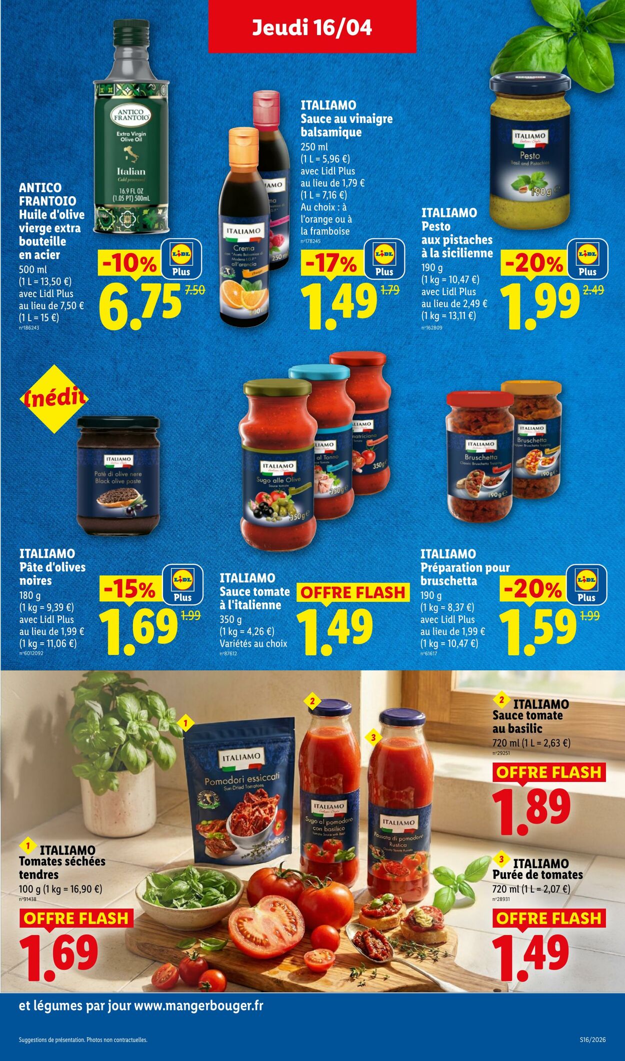 Catalogue Lidl 12.04.2026 - 22.04.2026