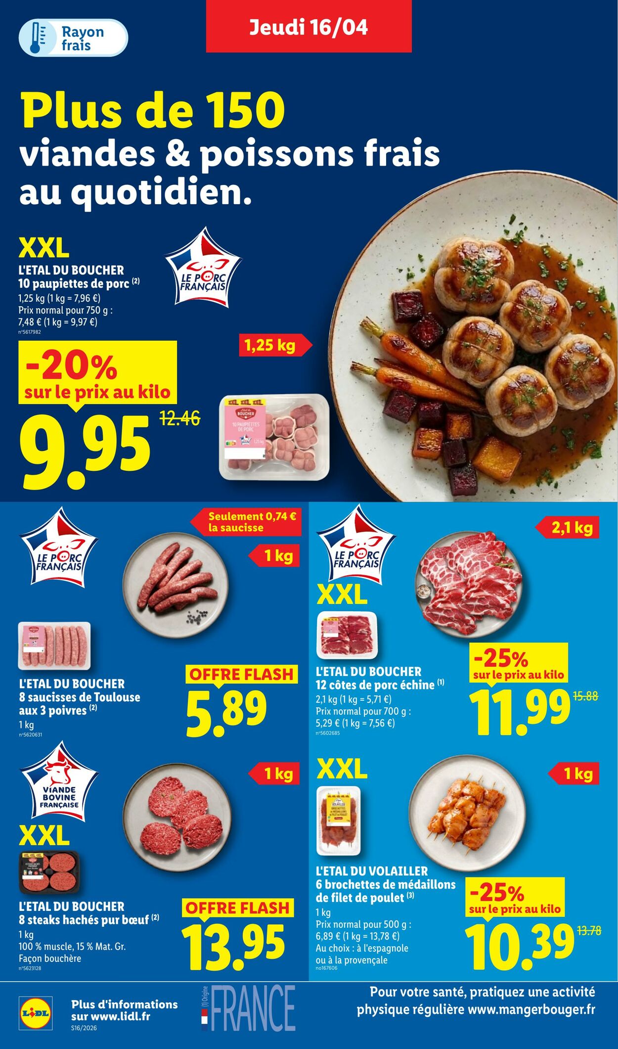 Catalogue Lidl 12.04.2026 - 22.04.2026