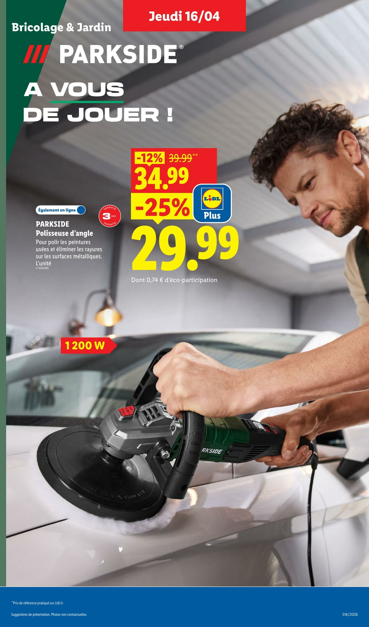 Catalogue Lidl 12.04.2026 - 22.04.2026