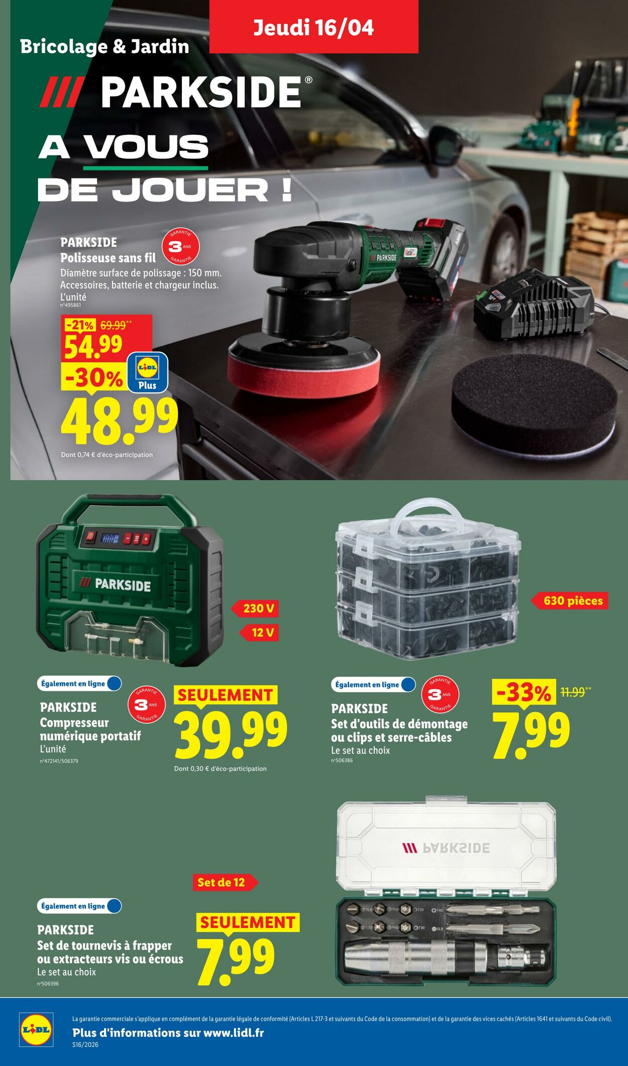 Catalogue Lidl 12.04.2026 - 22.04.2026