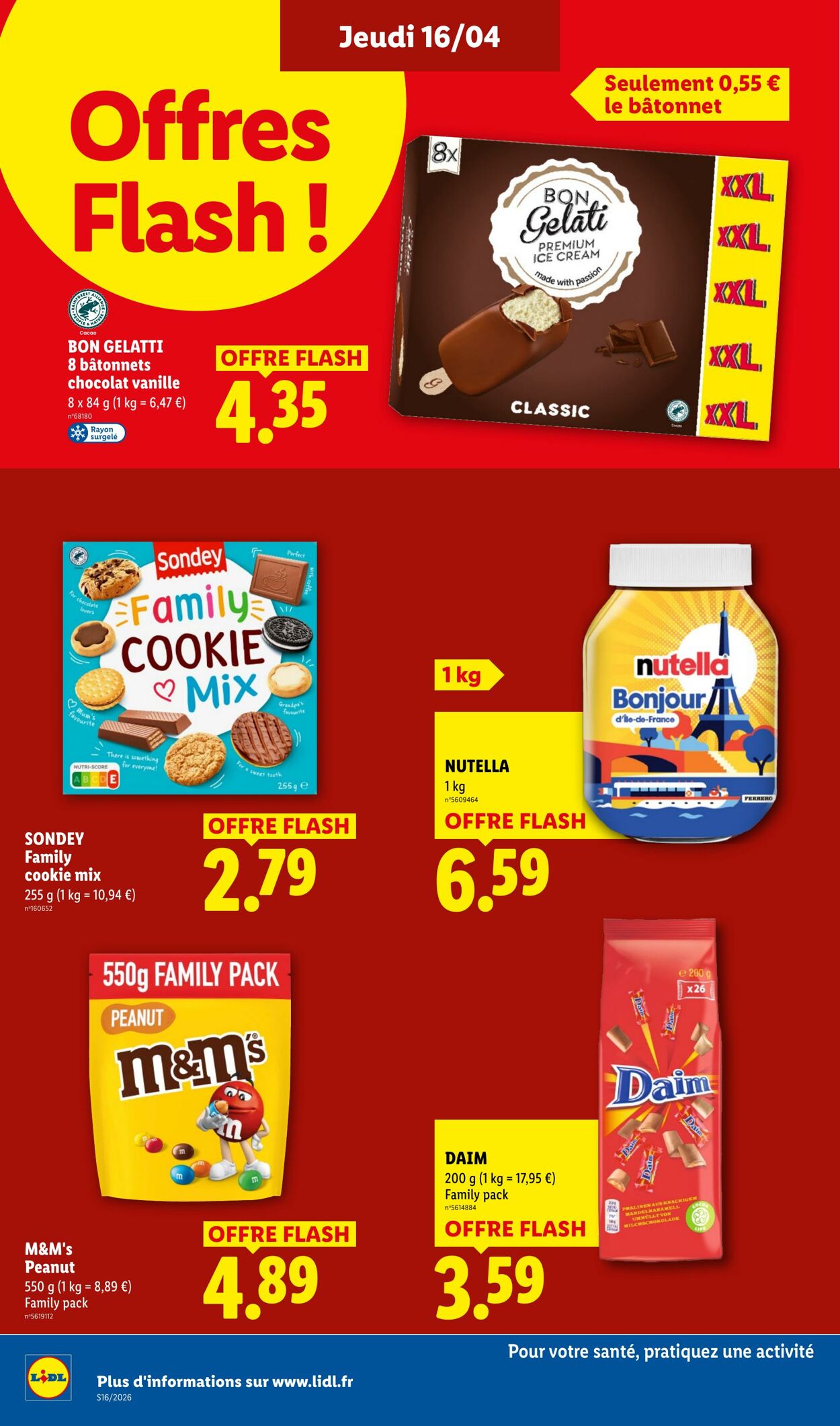 Catalogue Lidl 12.04.2026 - 22.04.2026