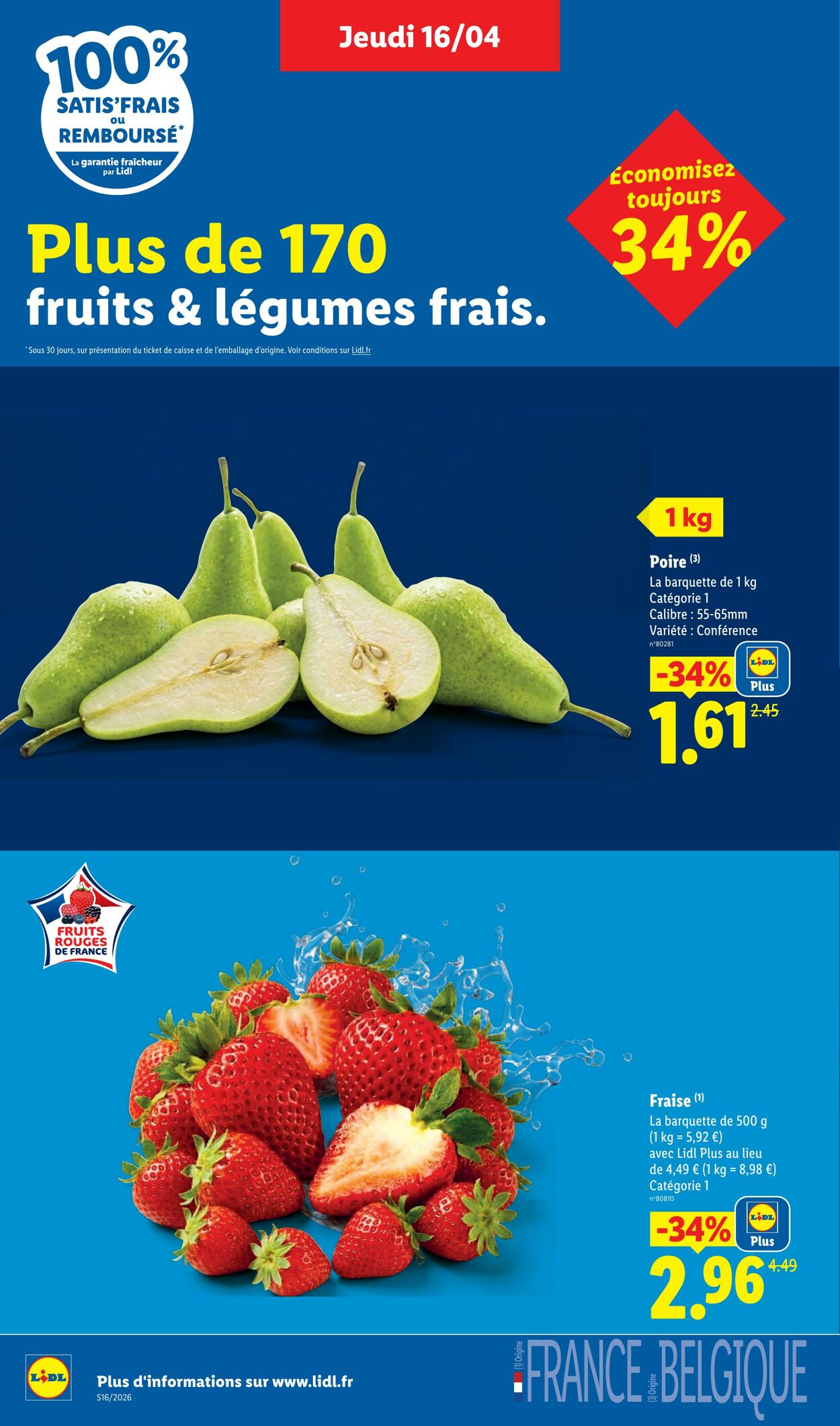 Catalogue Lidl 12.04.2026 - 22.04.2026