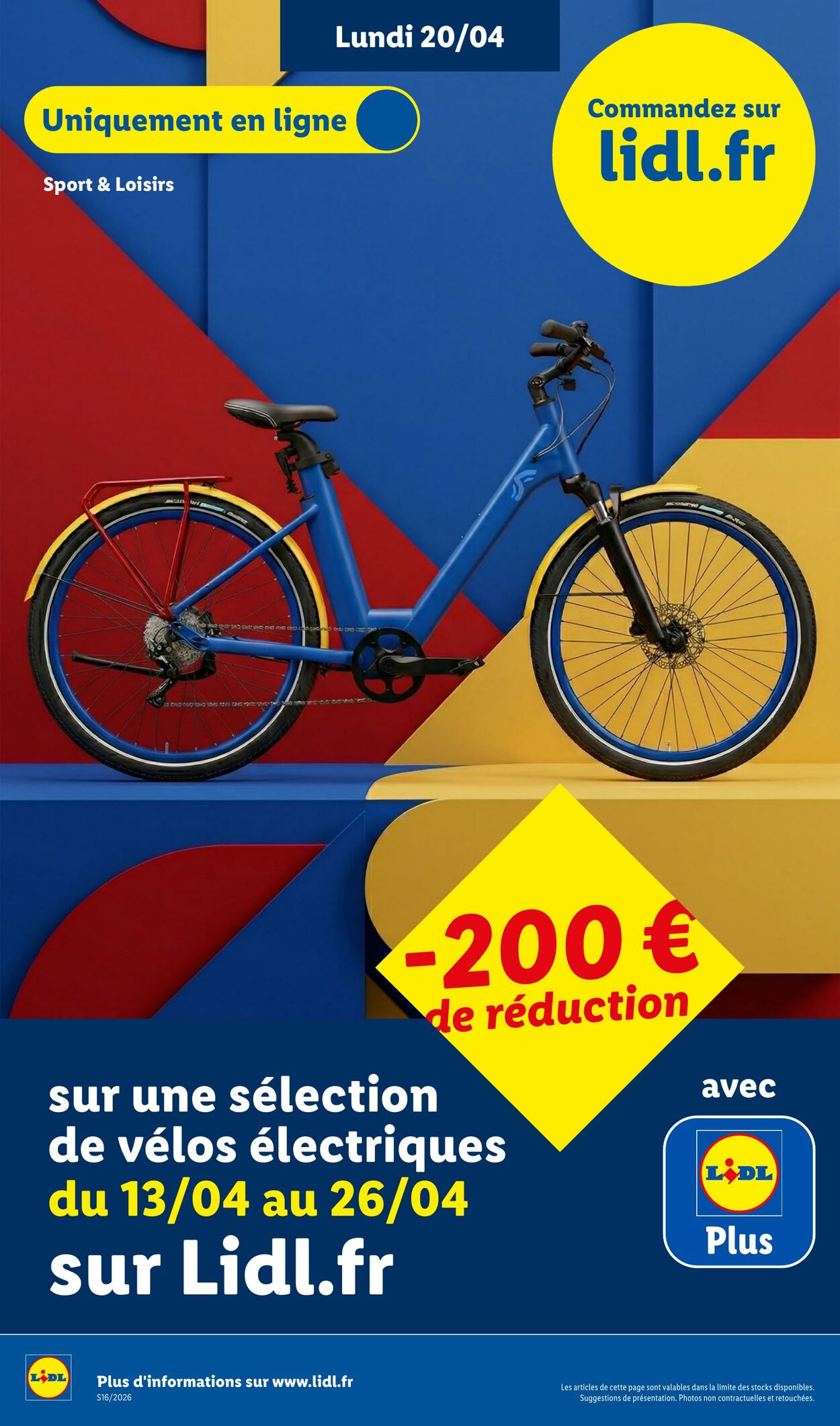 Catalogue Lidl 12.04.2026 - 22.04.2026