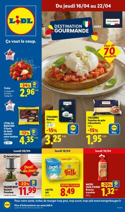 Catalogue Lidl 12.04.2026 - 22.04.2026