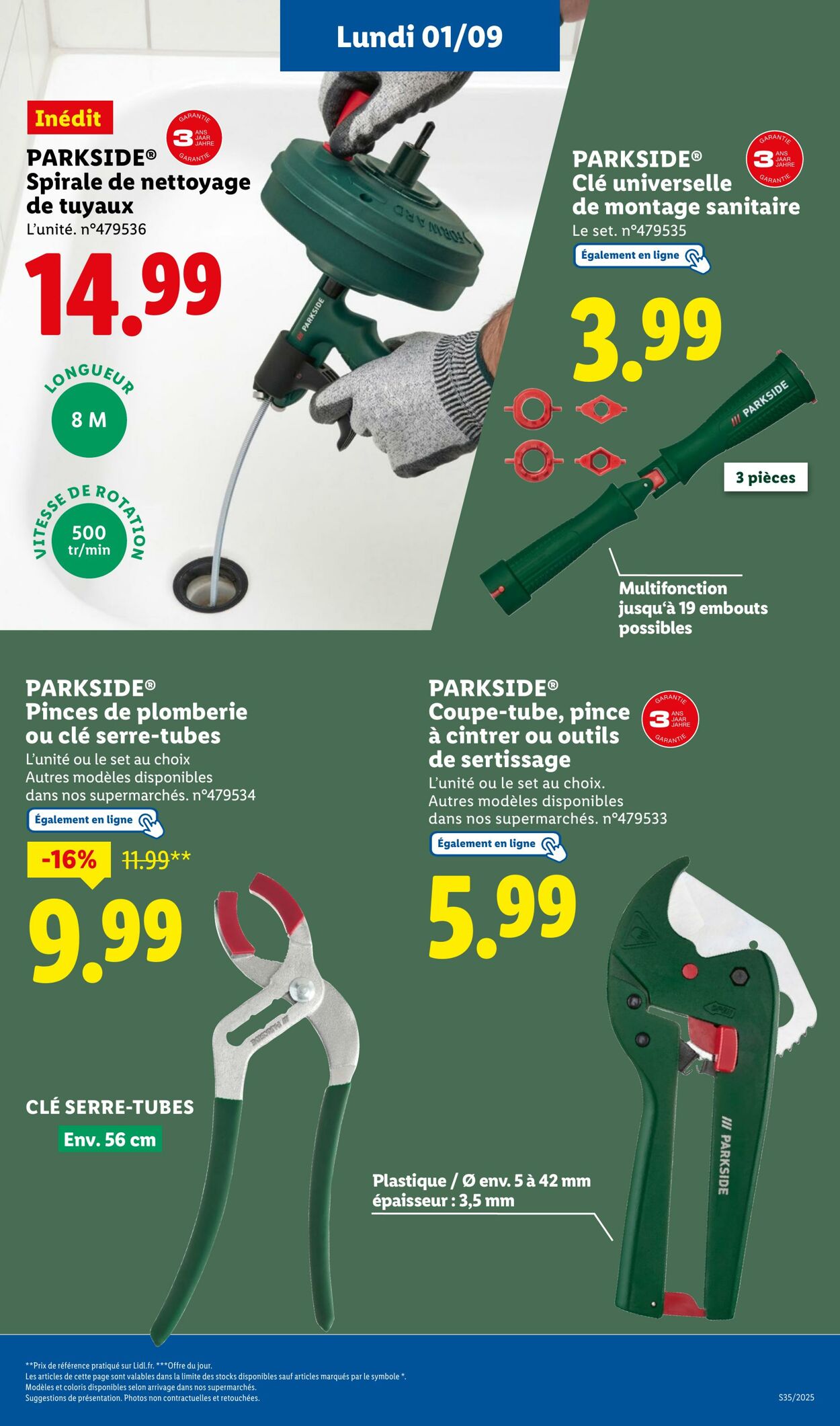 Catalogue Lidl 28.08.2025 - 03.09.2025