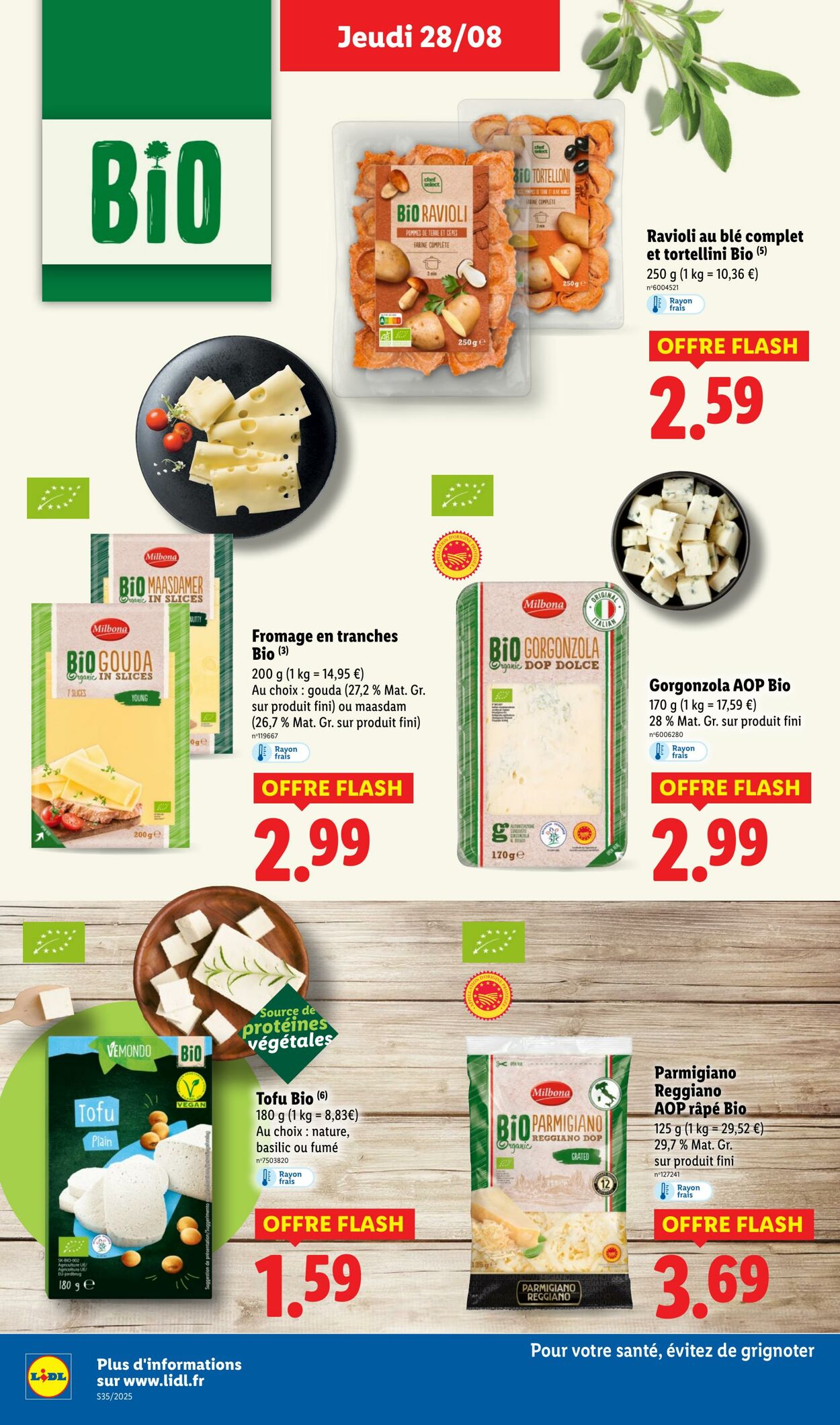 Catalogue Lidl 28.08.2025 - 03.09.2025
