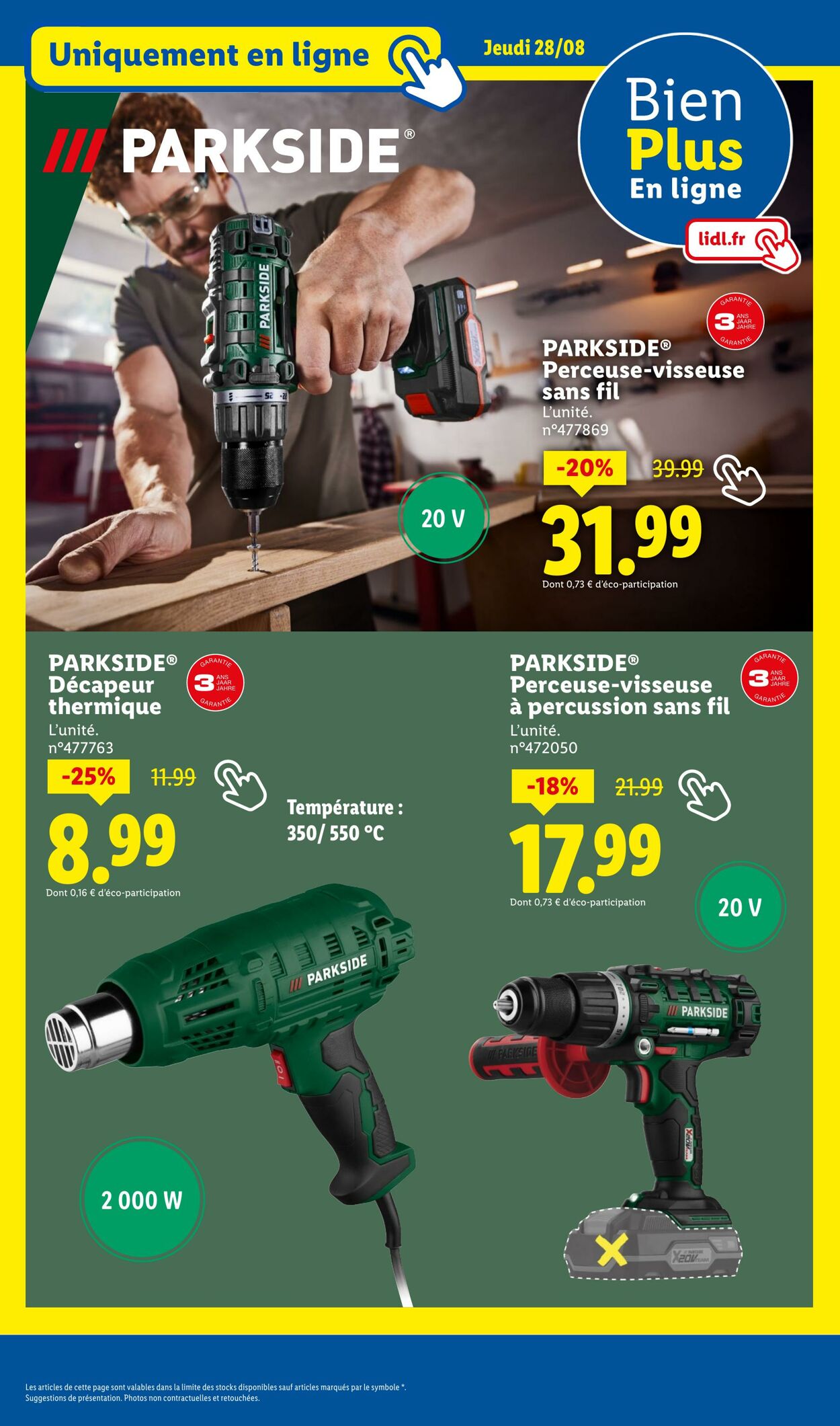 Catalogue Lidl 28.08.2025 - 03.09.2025