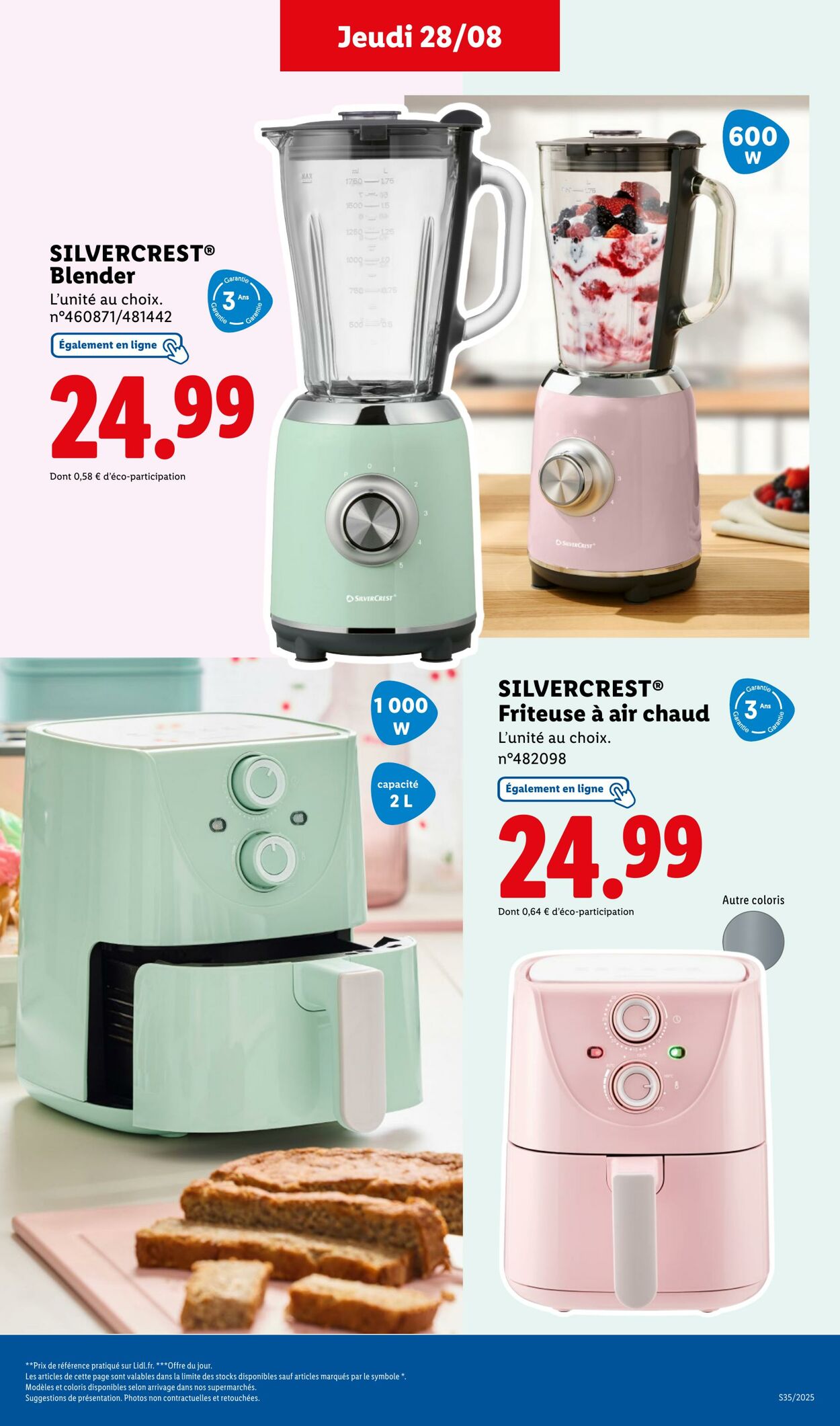 Catalogue Lidl 28.08.2025 - 03.09.2025