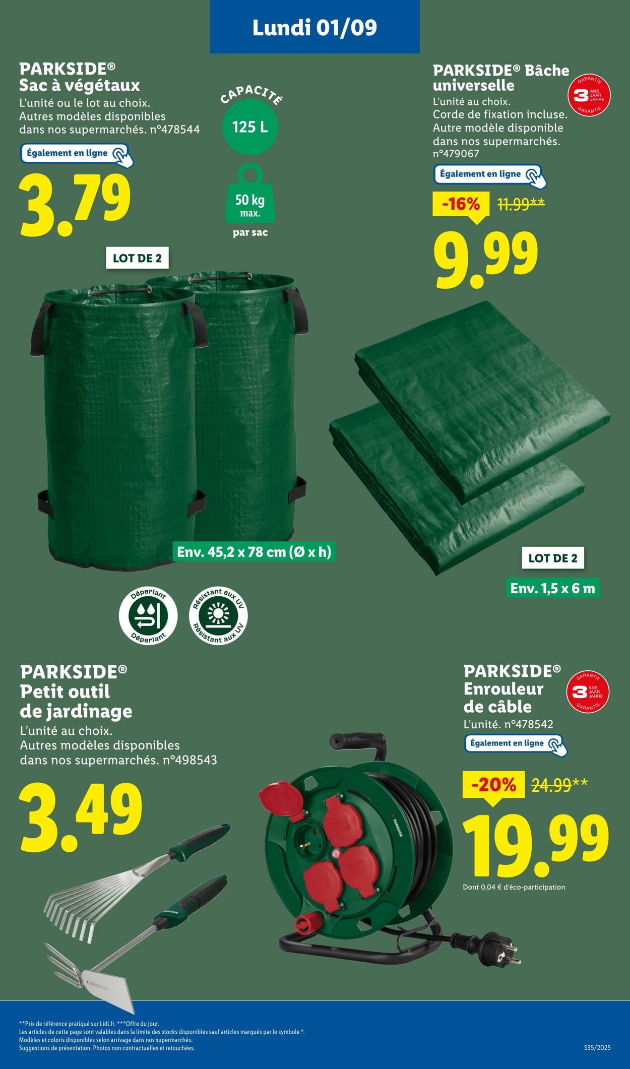Catalogue Lidl 28.08.2025 - 03.09.2025
