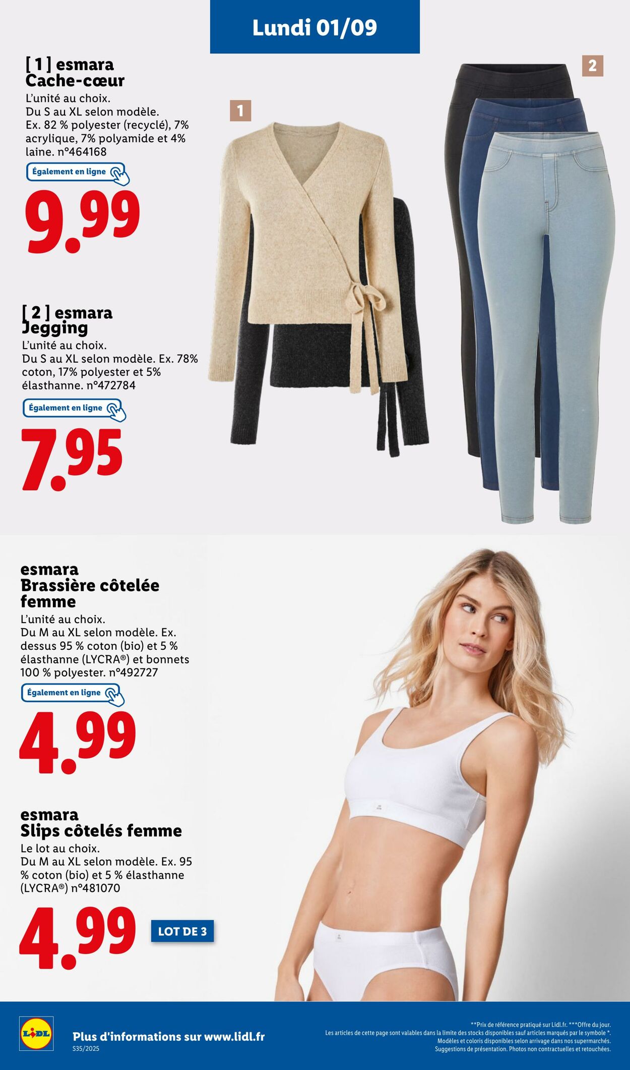 Catalogue Lidl 28.08.2025 - 03.09.2025