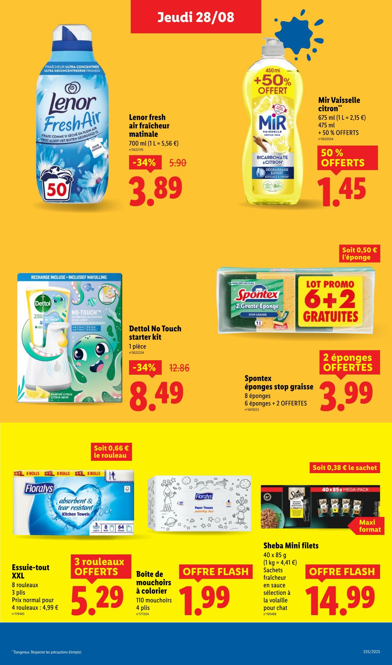 Catalogue Lidl 28.08.2025 - 03.09.2025