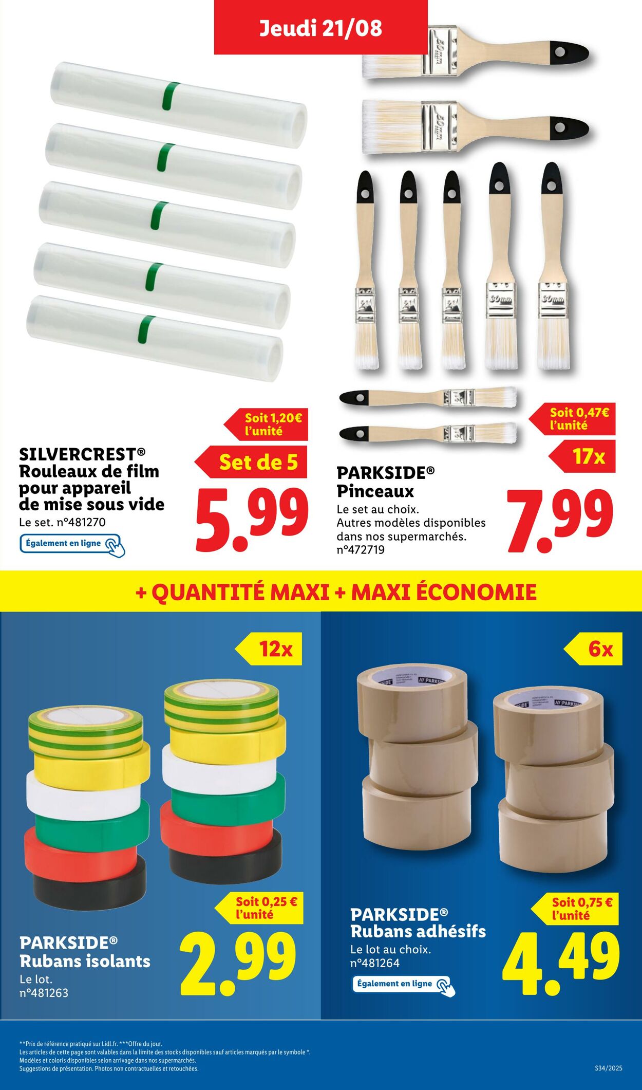 Catalogue Lidl 21.08.2025 - 27.08.2025