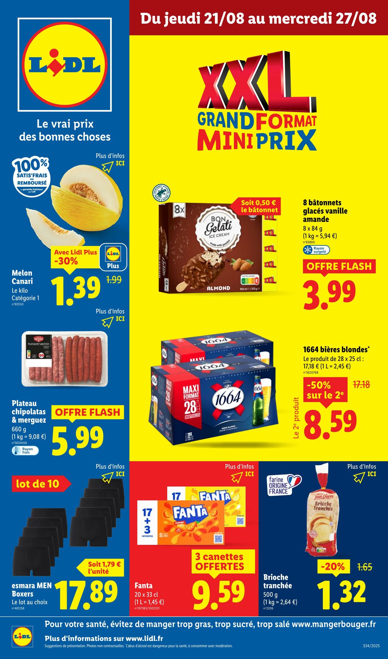 Catalogue Lidl 21.08.2025 - 27.08.2025