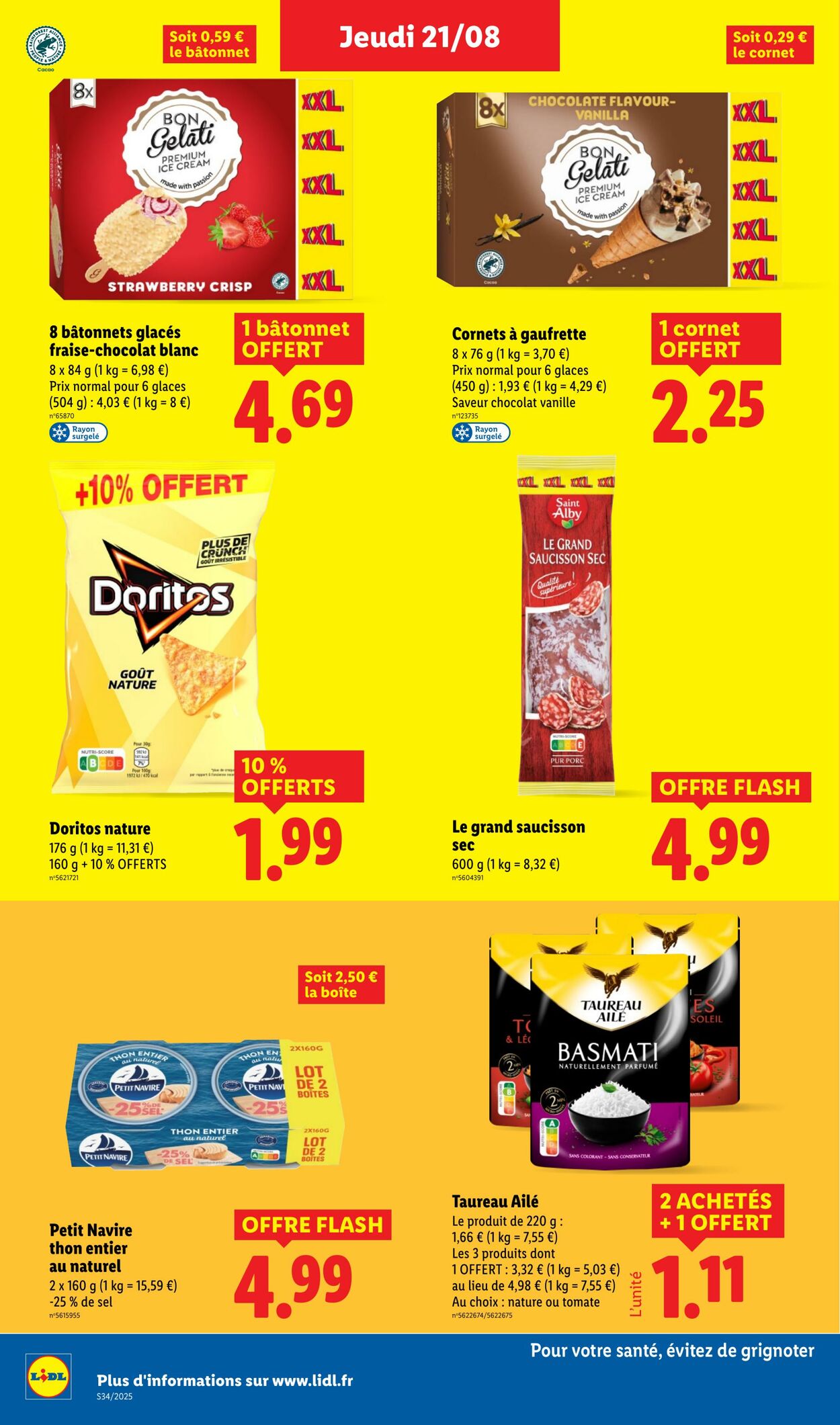 Catalogue Lidl 21.08.2025 - 27.08.2025