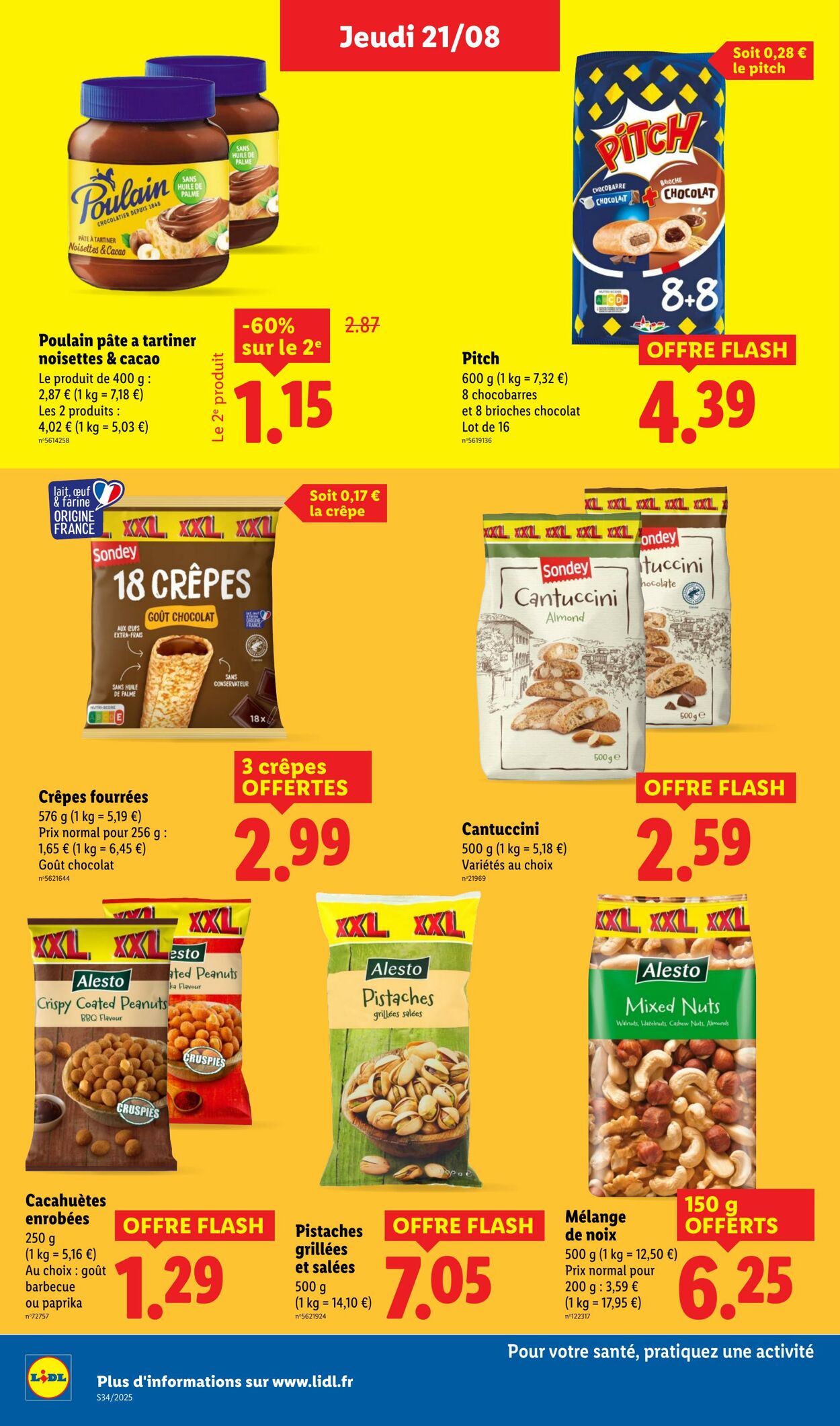 Catalogue Lidl 21.08.2025 - 27.08.2025
