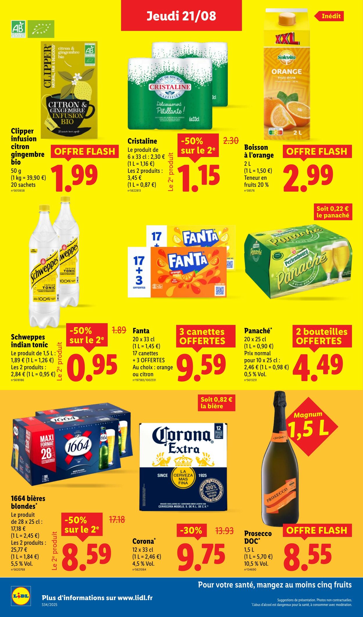 Catalogue Lidl 21.08.2025 - 27.08.2025