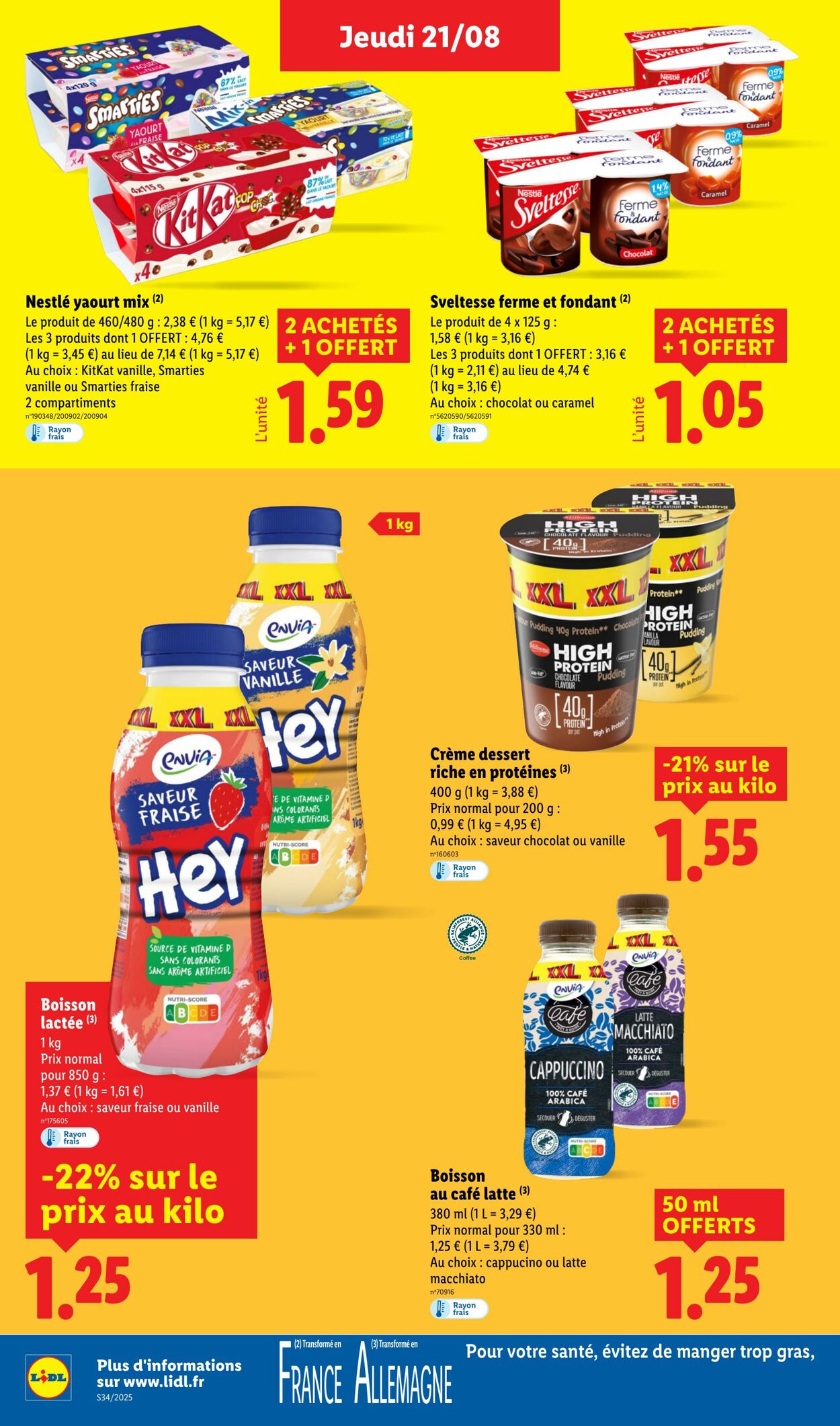 Catalogue Lidl 21.08.2025 - 27.08.2025
