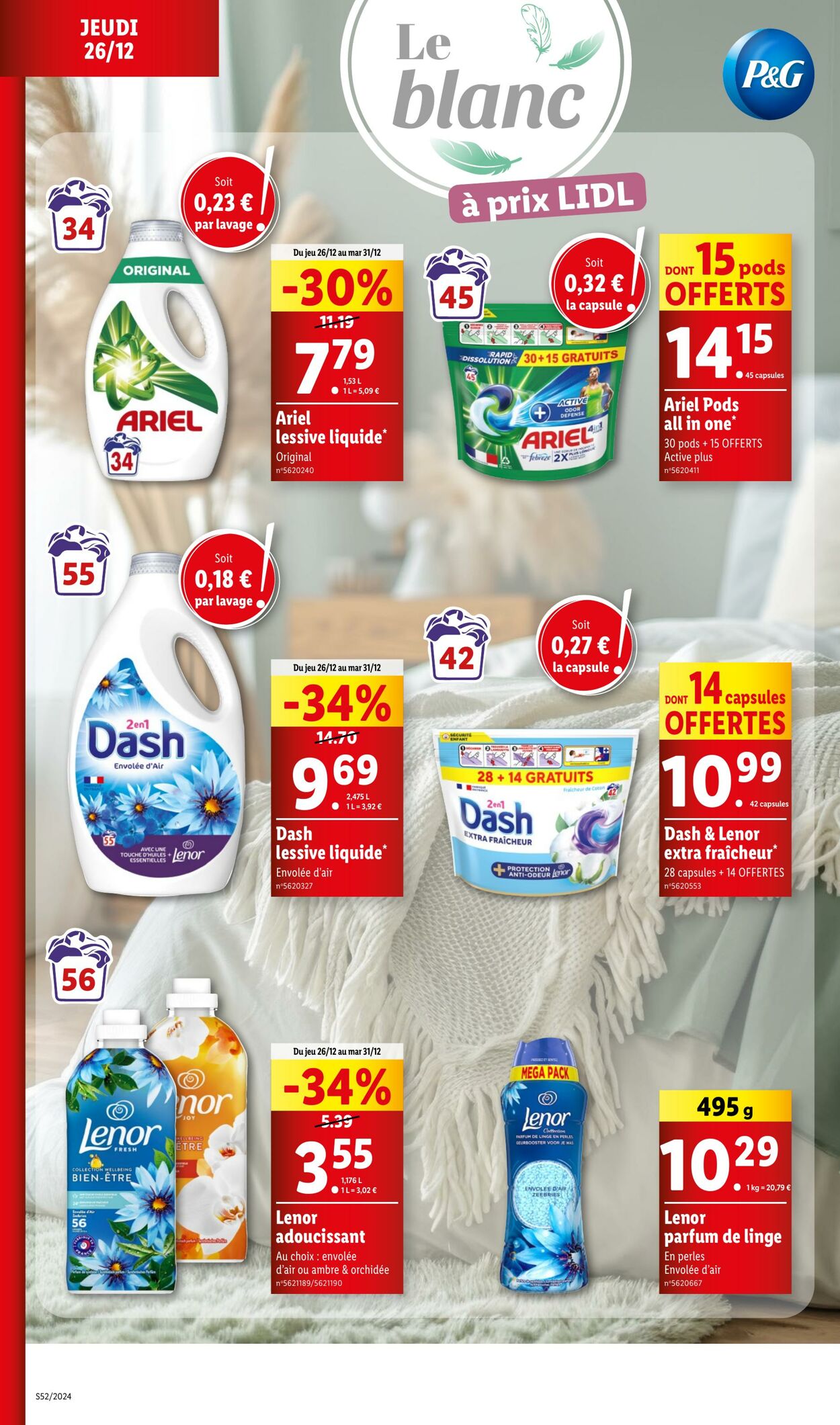 Catalogue Lidl 26.12.2024 - 31.12.2024