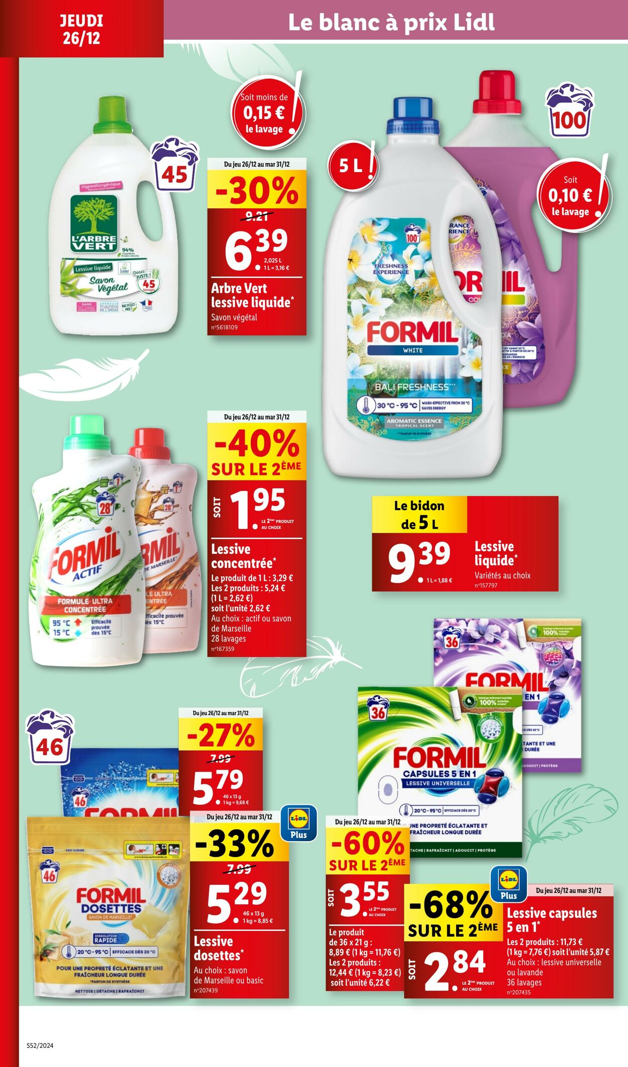 Catalogue Lidl 26.12.2024 - 31.12.2024