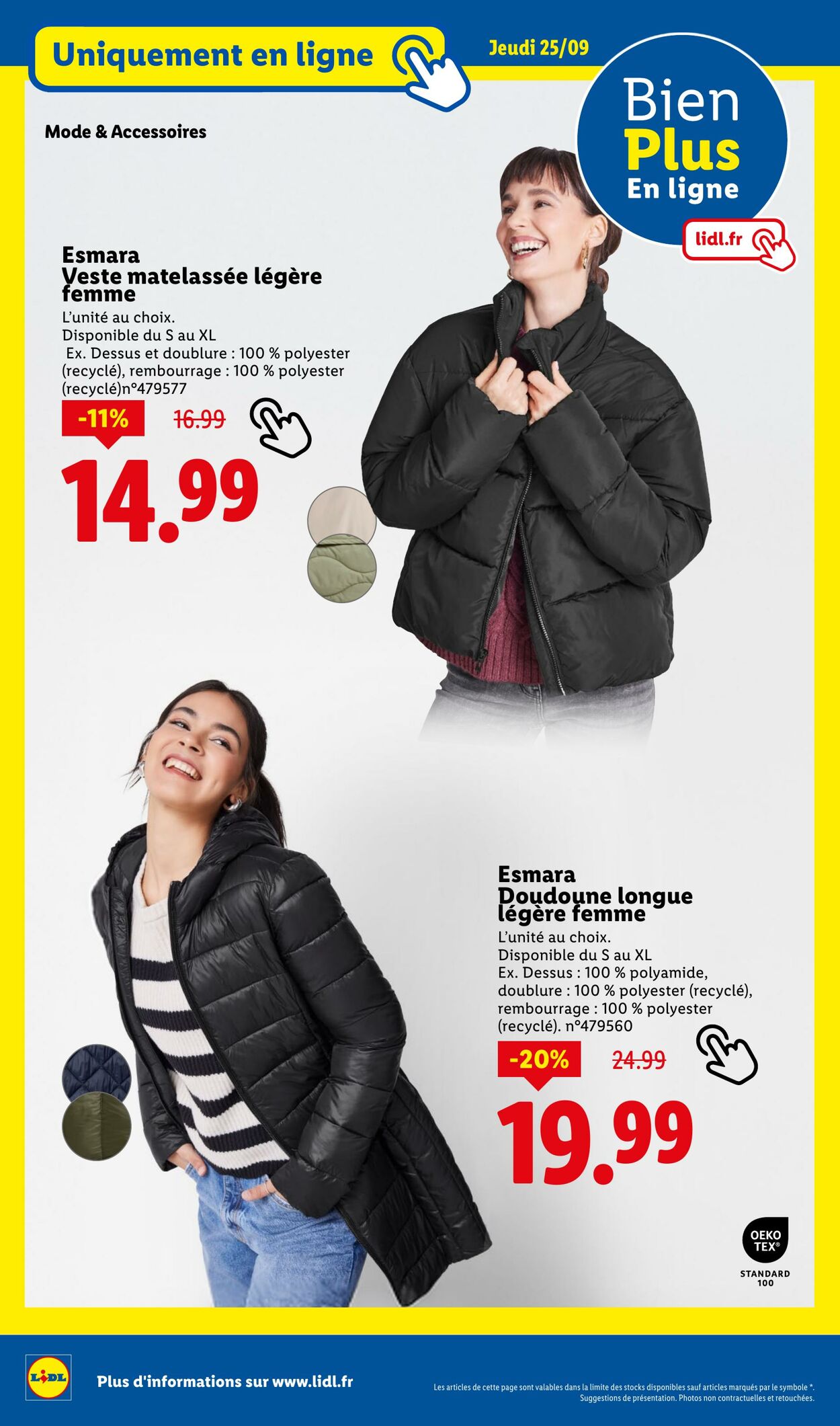 Catalogue Lidl 25.09.2025 - 01.10.2025