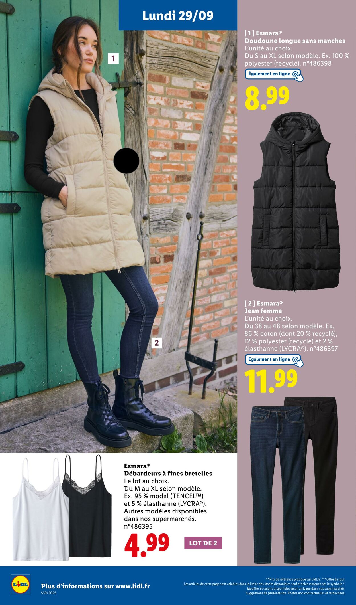Catalogue Lidl 25.09.2025 - 01.10.2025