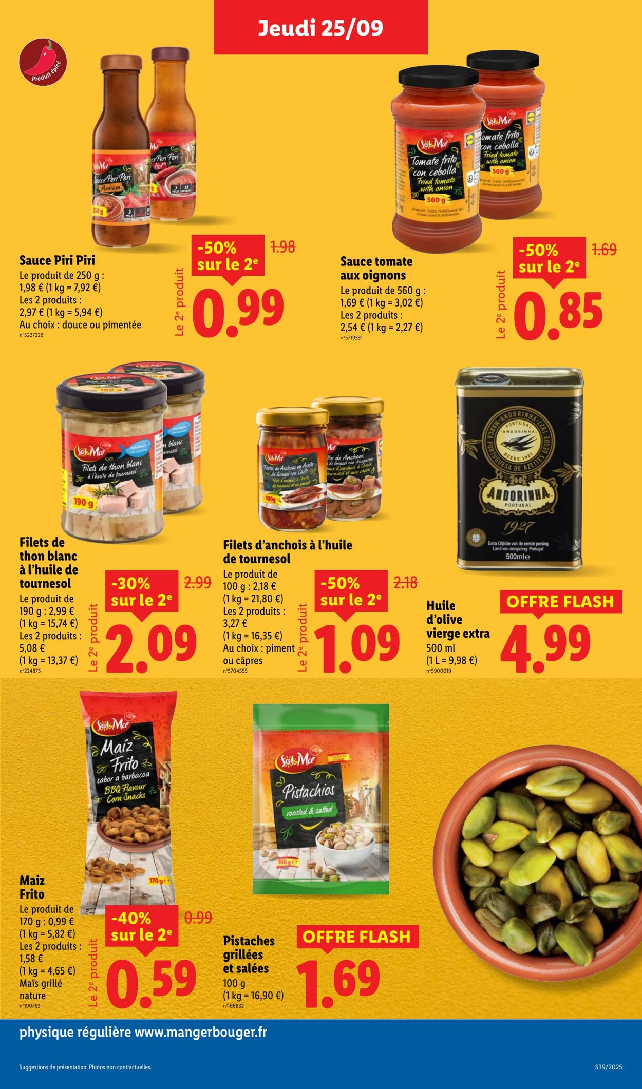 Catalogue Lidl 25.09.2025 - 01.10.2025