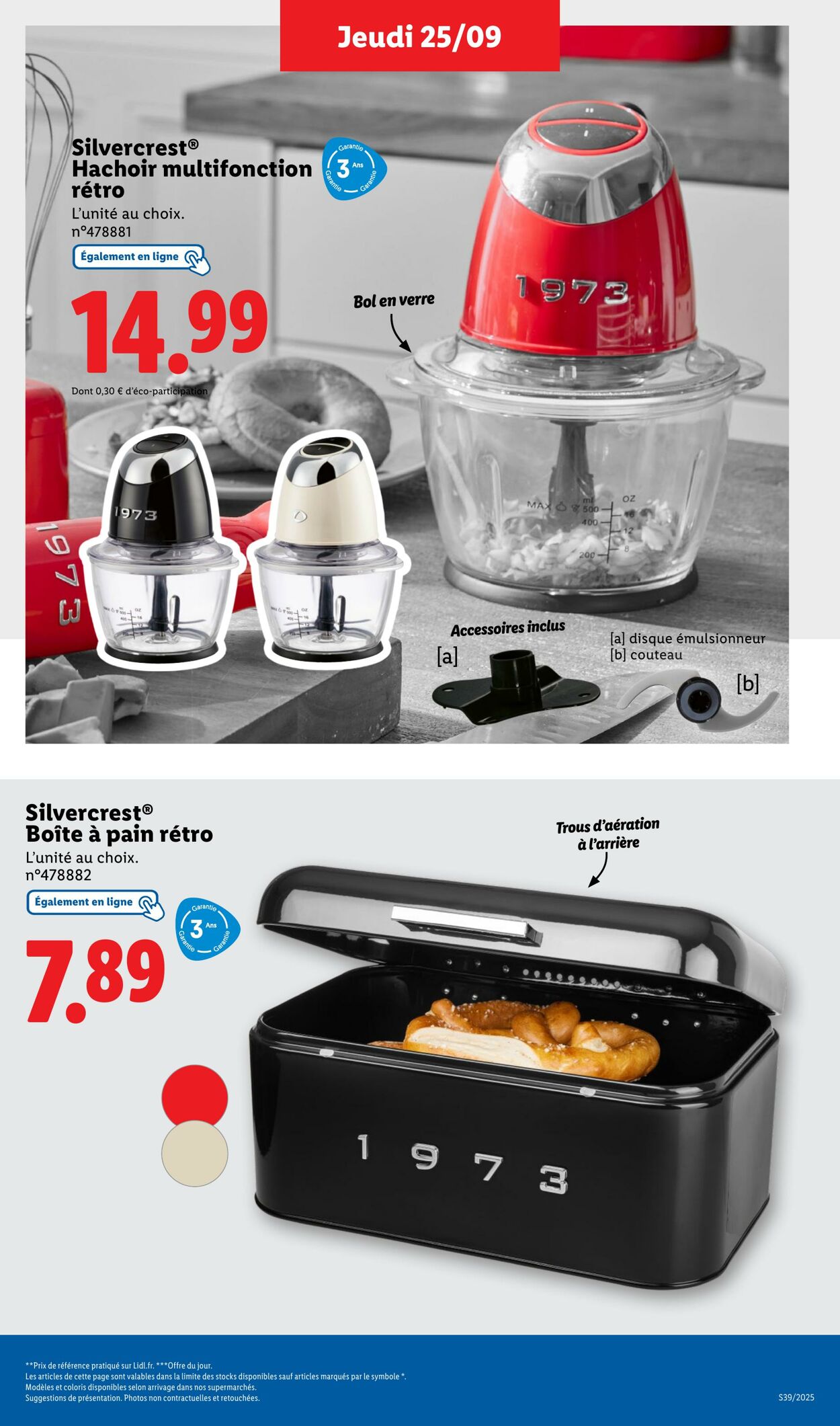 Catalogue Lidl 25.09.2025 - 01.10.2025