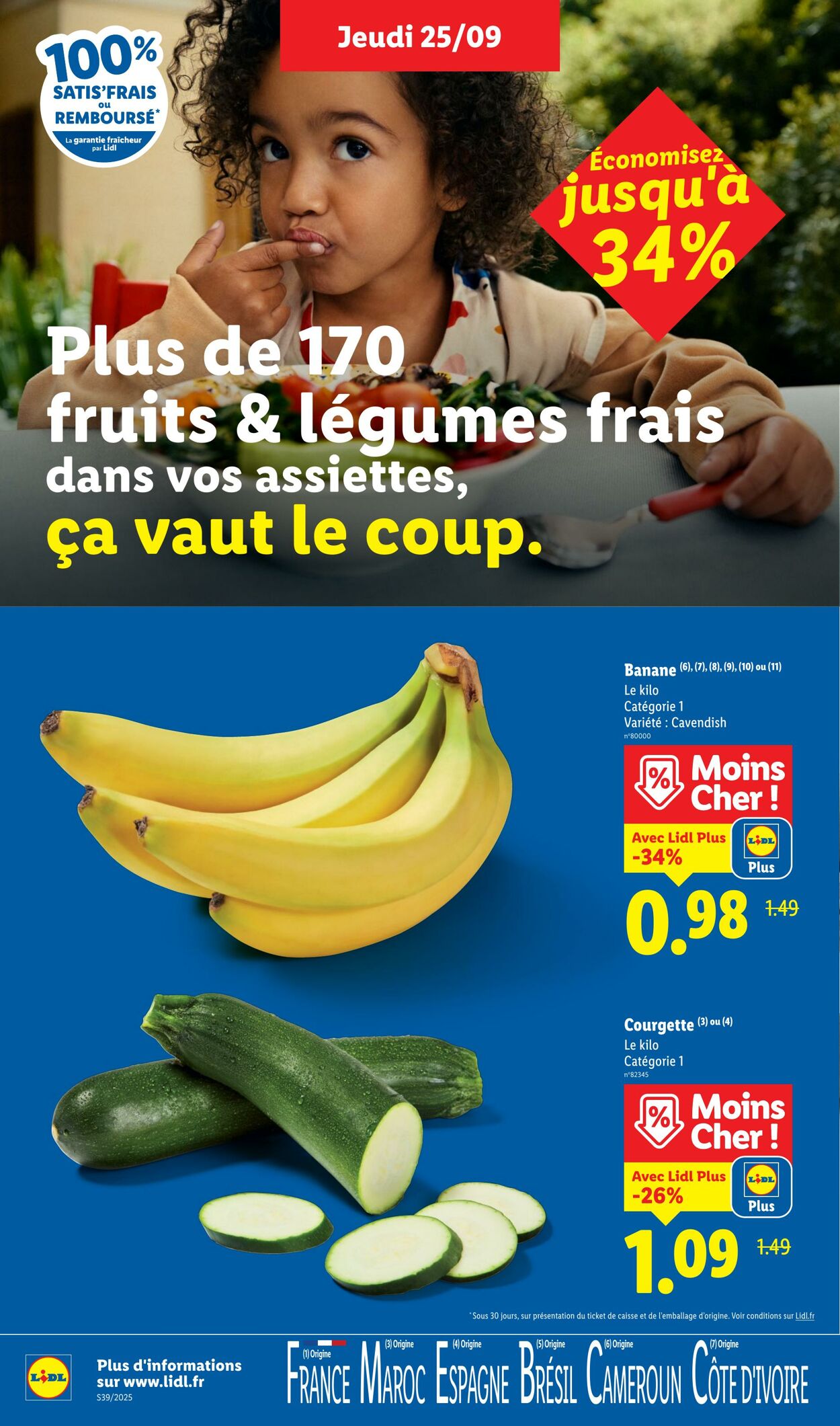 Catalogue Lidl 25.09.2025 - 01.10.2025