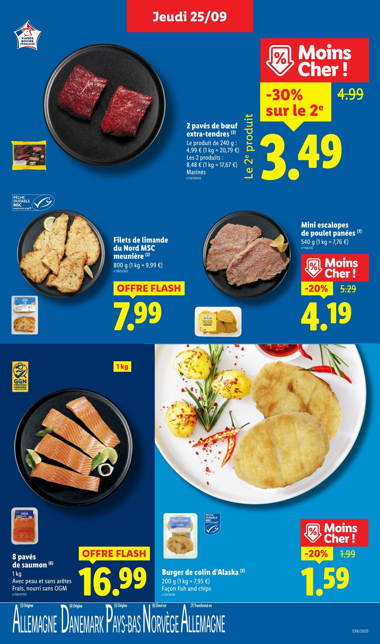 Catalogue Lidl 25.09.2025 - 01.10.2025