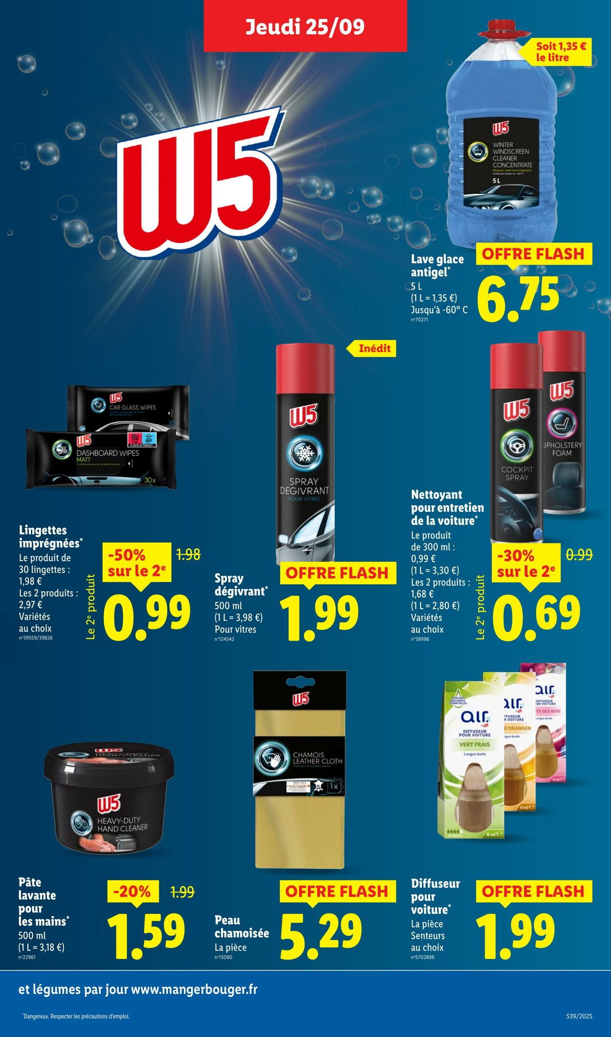 Catalogue Lidl 25.09.2025 - 01.10.2025