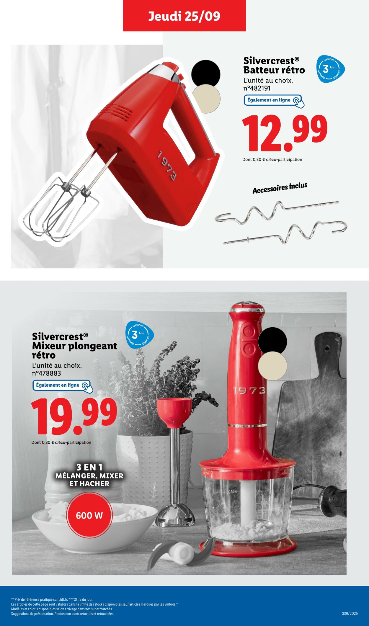 Catalogue Lidl 25.09.2025 - 01.10.2025