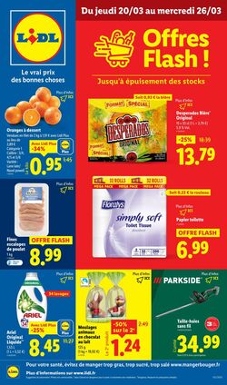 Catalogue Lidl 20.03.2025 - 26.03.2025