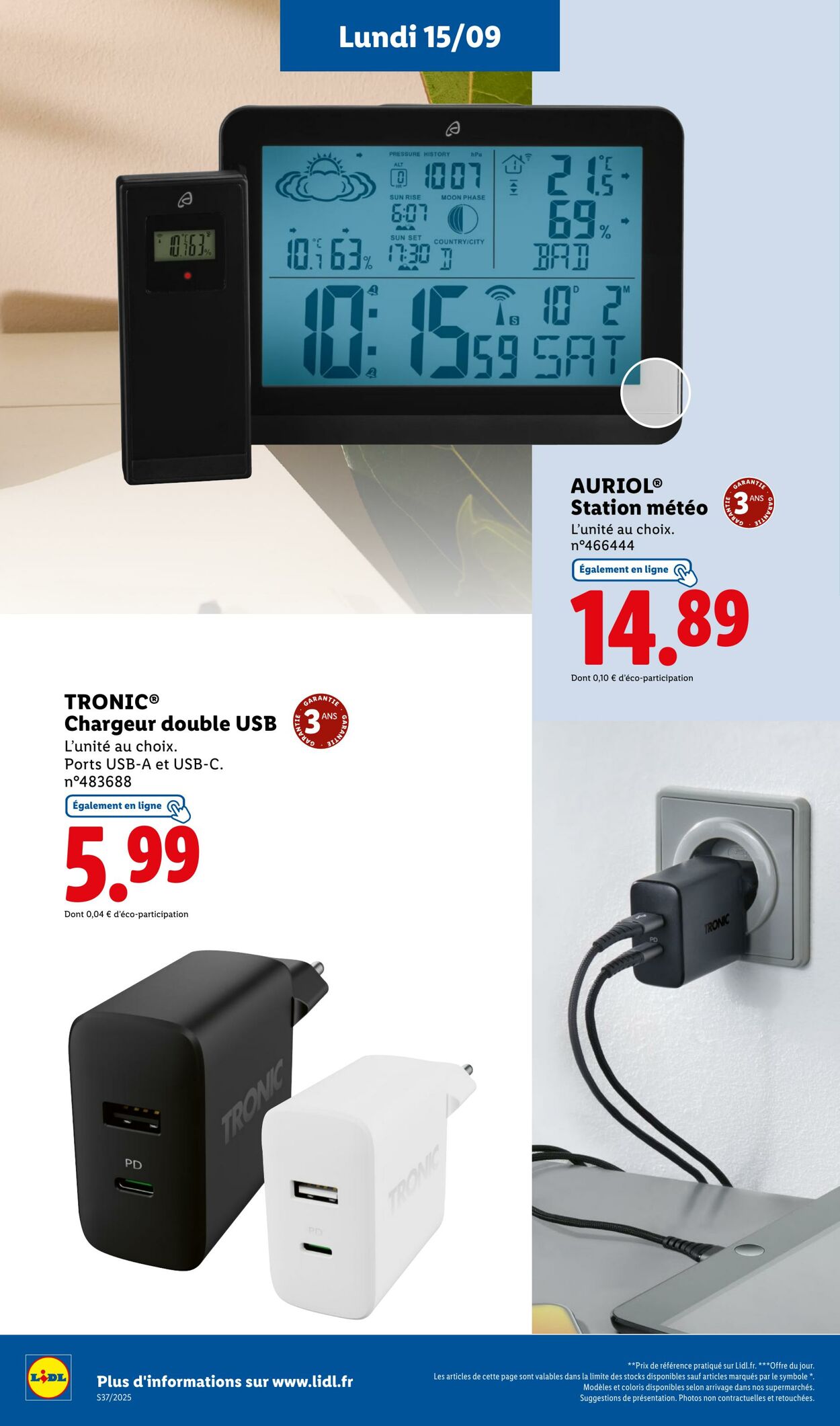 Catalogue Lidl 11.09.2025 - 17.09.2025