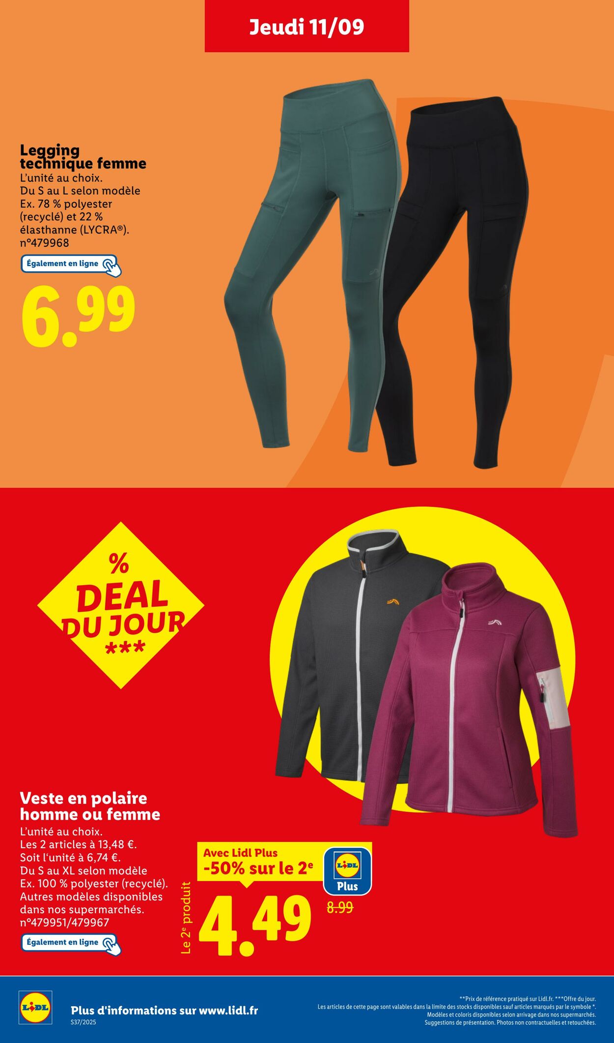 Catalogue Lidl 11.09.2025 - 17.09.2025