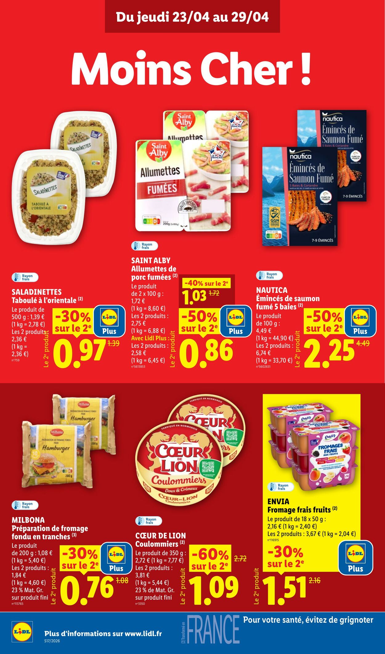 Catalogue Lidl 19.04.2026 - 29.04.2026