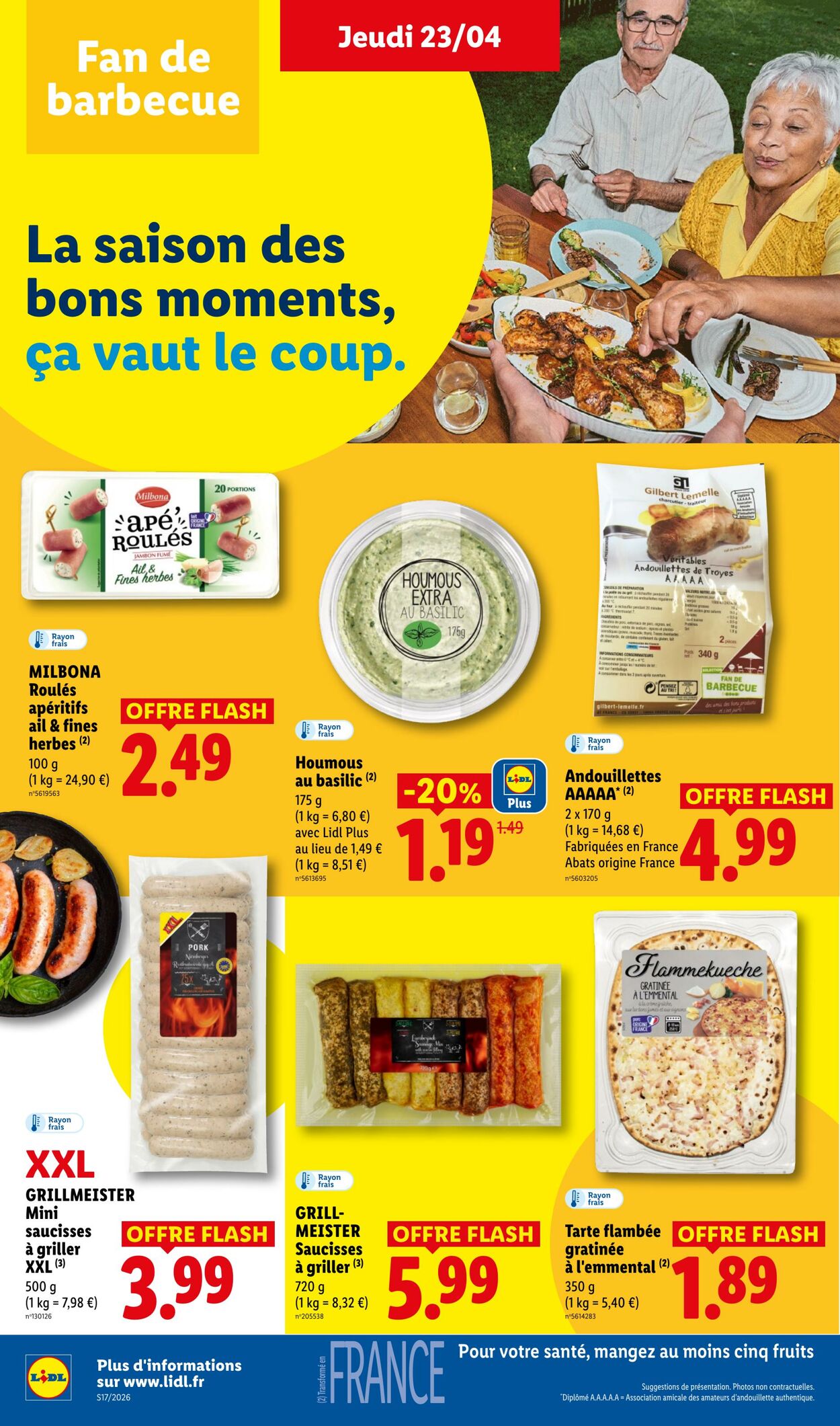 Catalogue Lidl 19.04.2026 - 29.04.2026