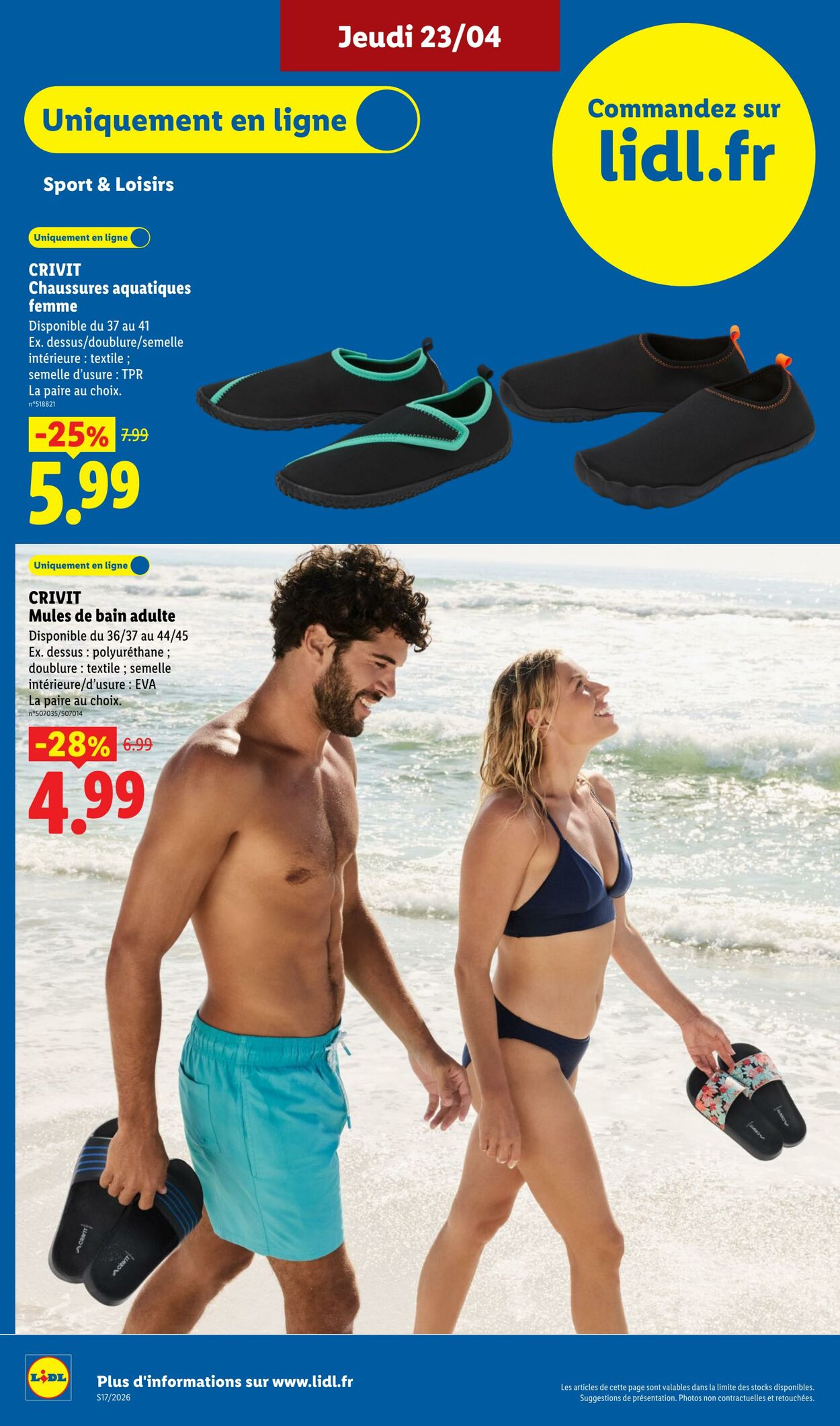 Catalogue Lidl 19.04.2026 - 29.04.2026