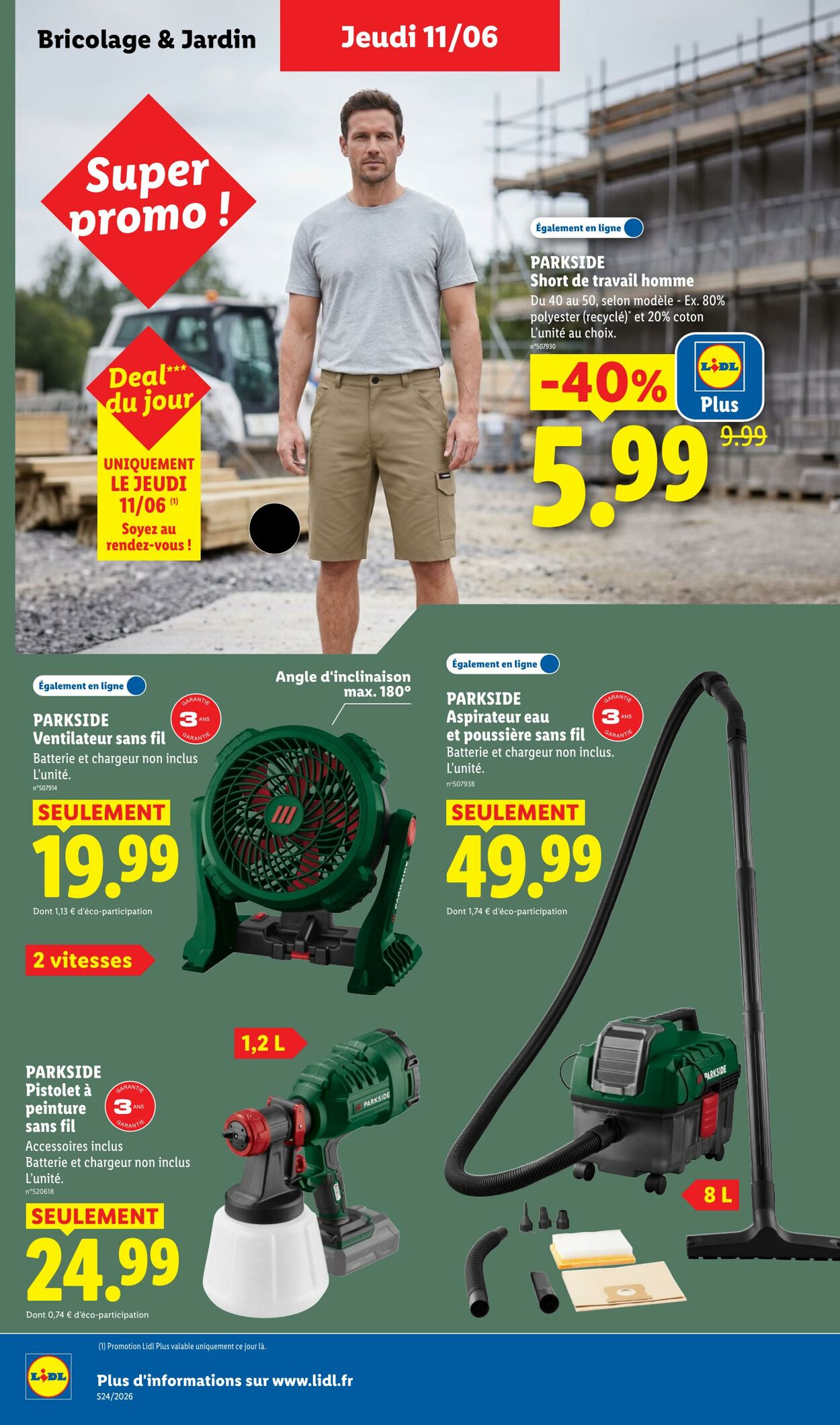 Catalogue Lidl 07.06.2026 - 17.06.2026