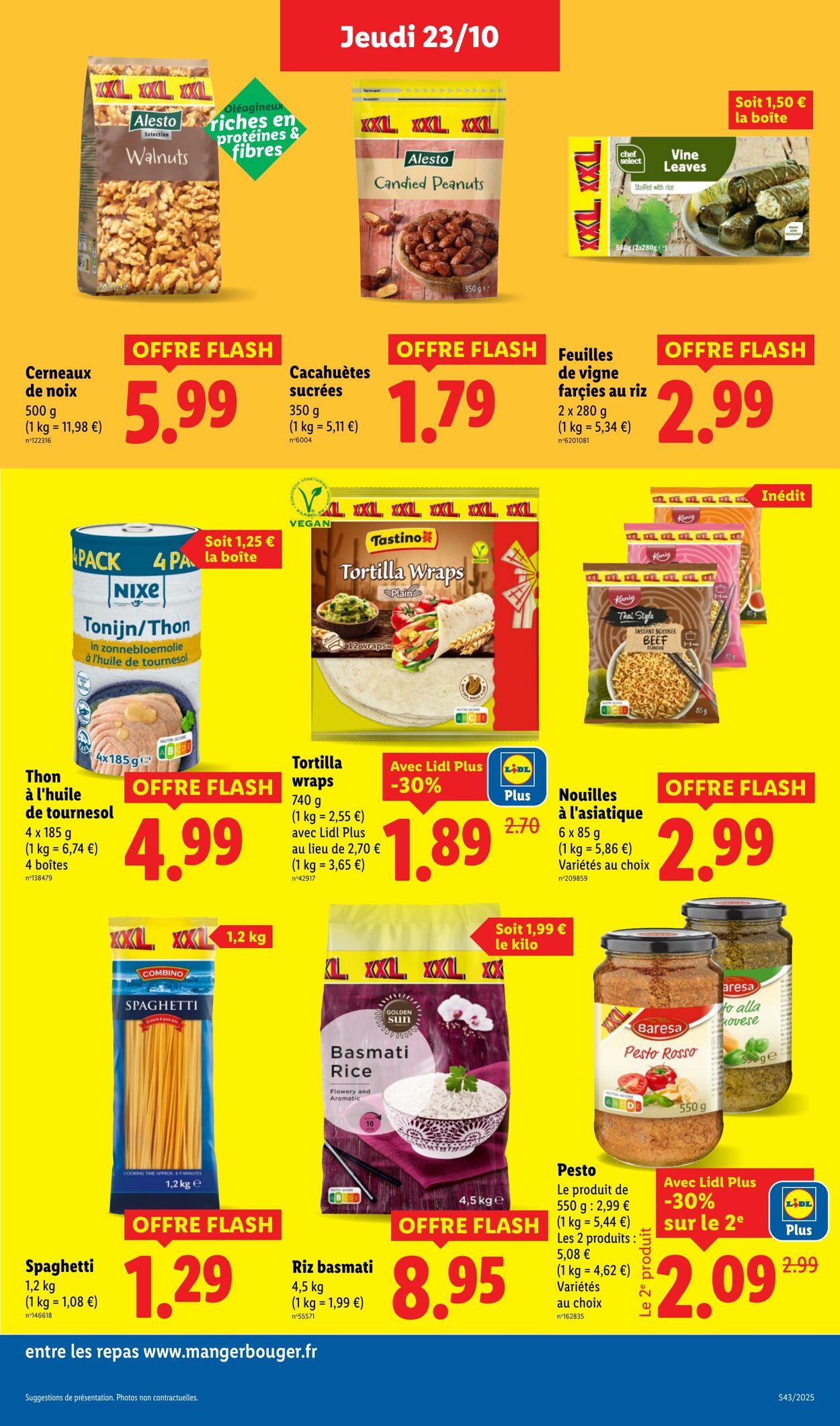 Catalogue Lidl 23.10.2025 - 29.10.2025