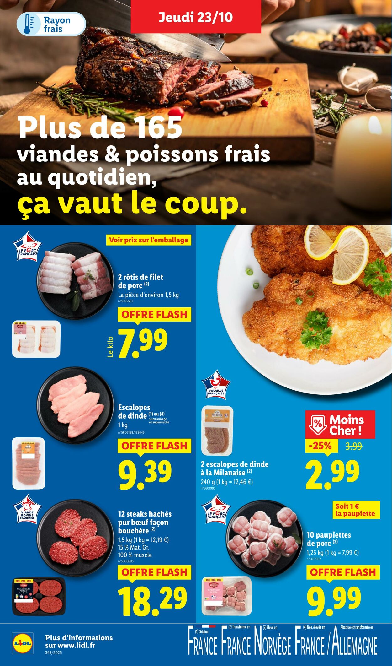 Catalogue Lidl 23.10.2025 - 29.10.2025