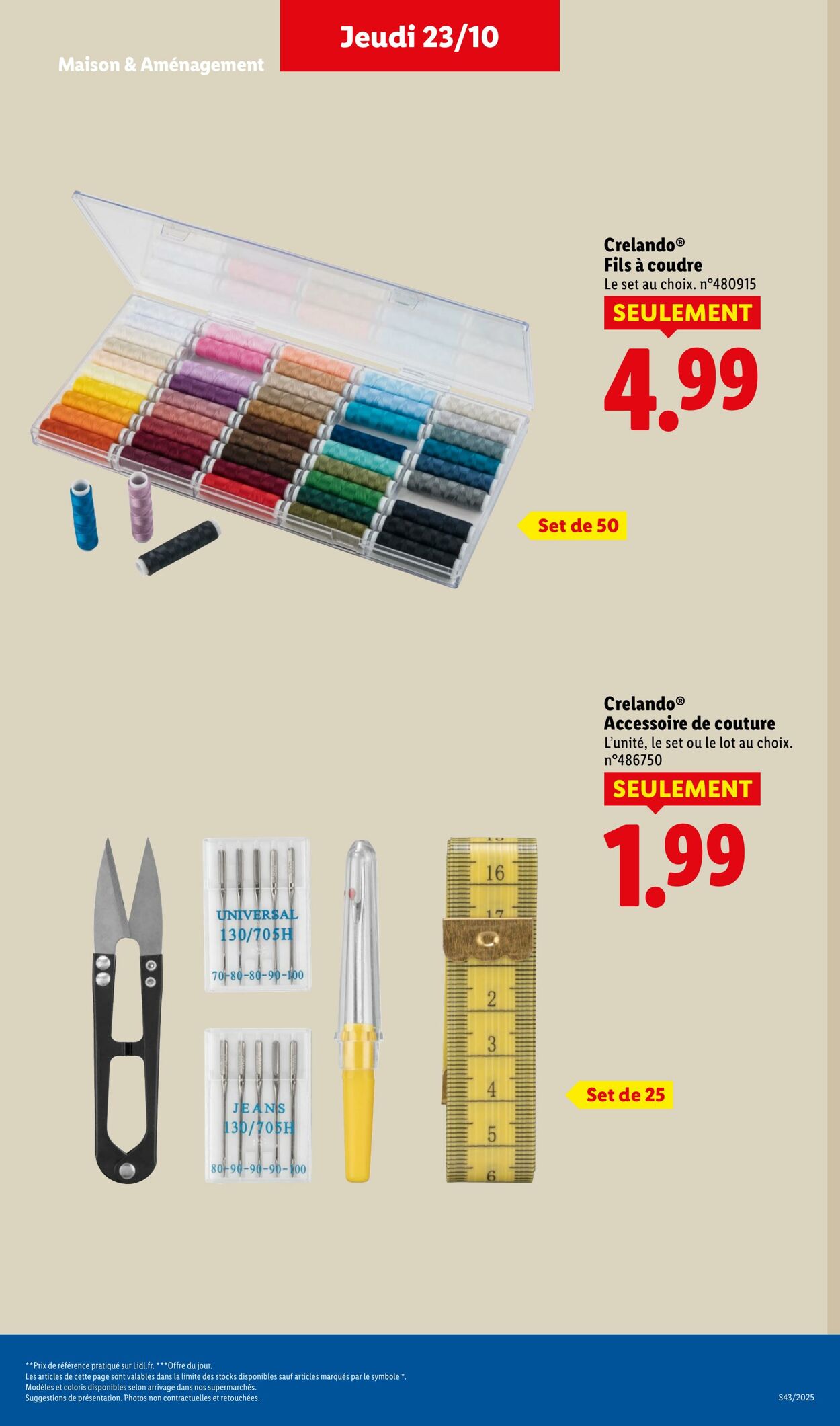 Catalogue Lidl 23.10.2025 - 29.10.2025